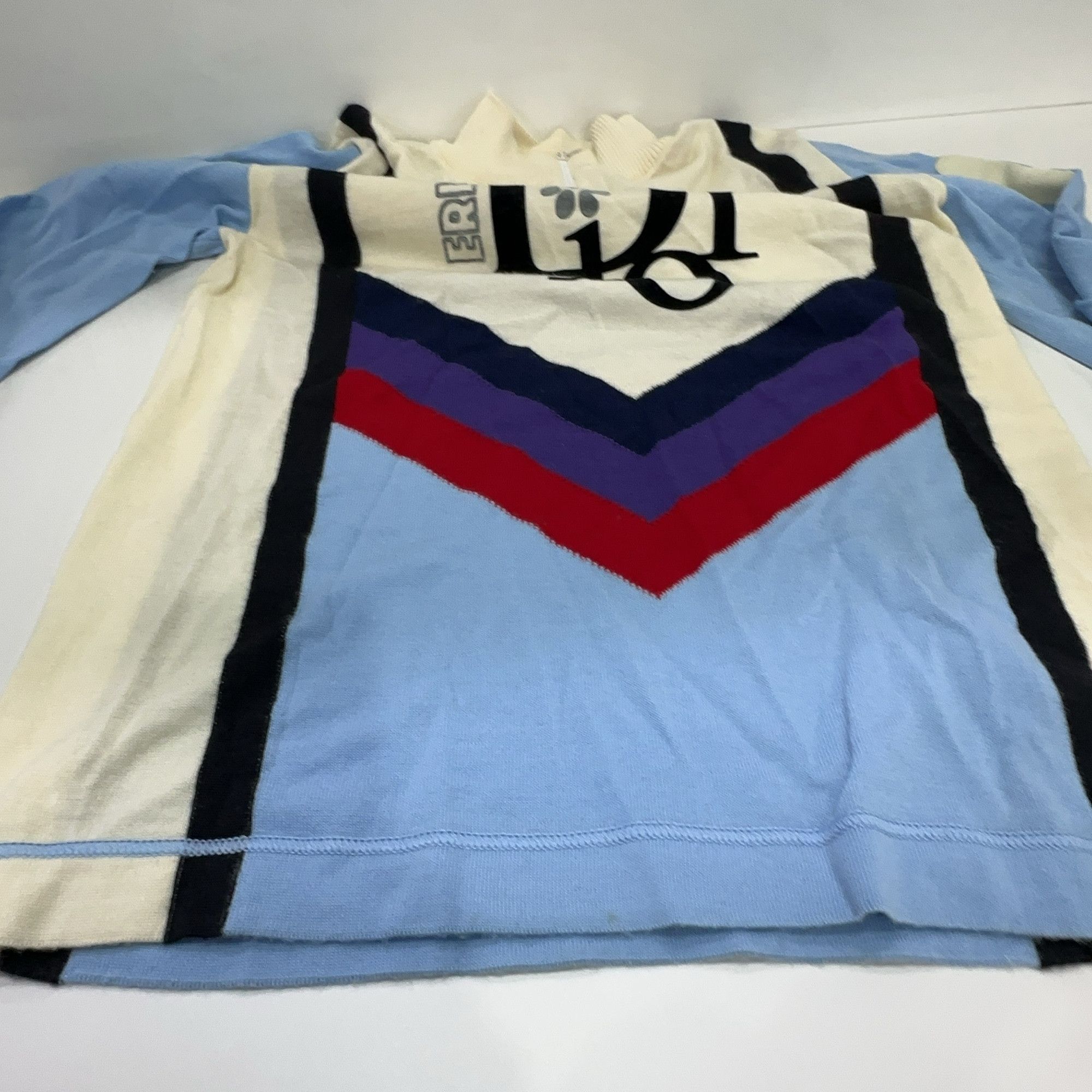 Dior Dior x ERL Intarsia Zip High Neck Sweater M Size US M / EU 48-50 / 2 - 7 Thumbnail