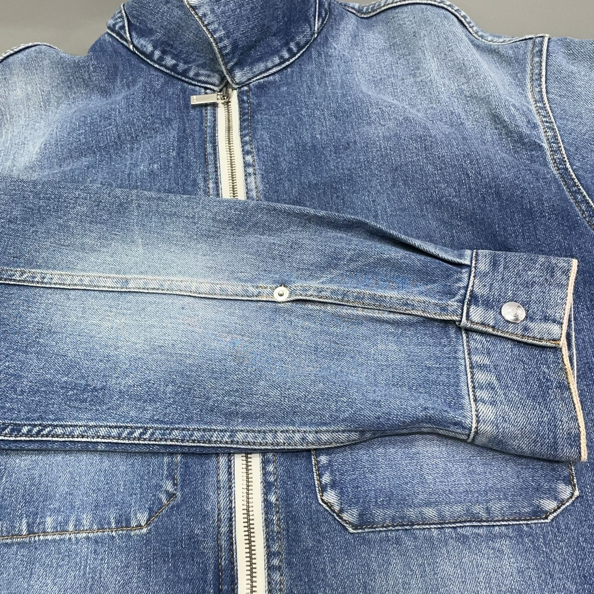 Dior Dior SS23 Atelier Logo Zip Denim Jacket EU 50 Size US M / EU 48-50 / 2 - 6 Thumbnail