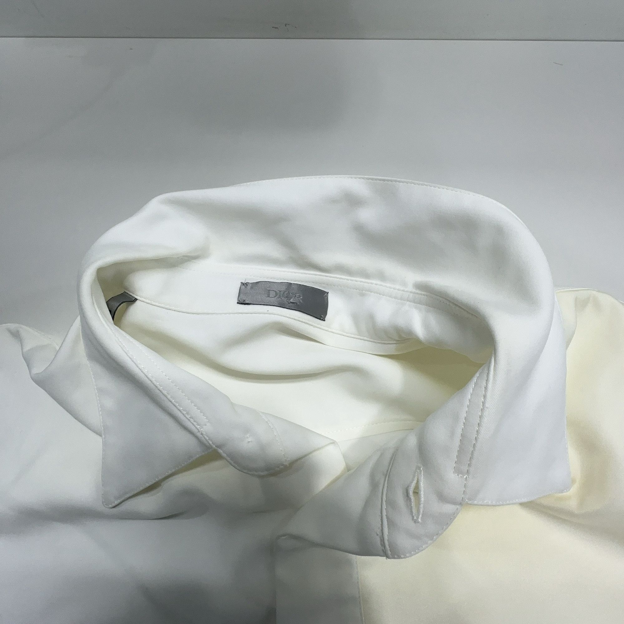 Dior Dior x sacai Contrast Patch Pocket Shirt 39 Size US M / EU 48-50 / 2 - 5 Thumbnail