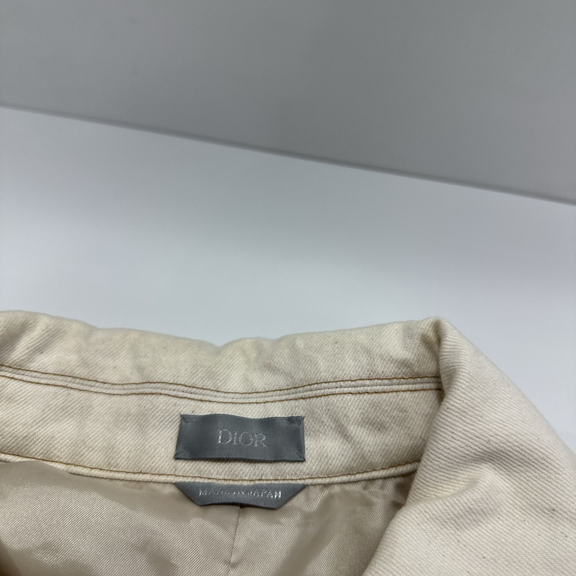 Dior Dior x Denim Tears Logo Cotton Zip Jacket 50 Size US M / EU 48-50 / 2 - 3 Thumbnail