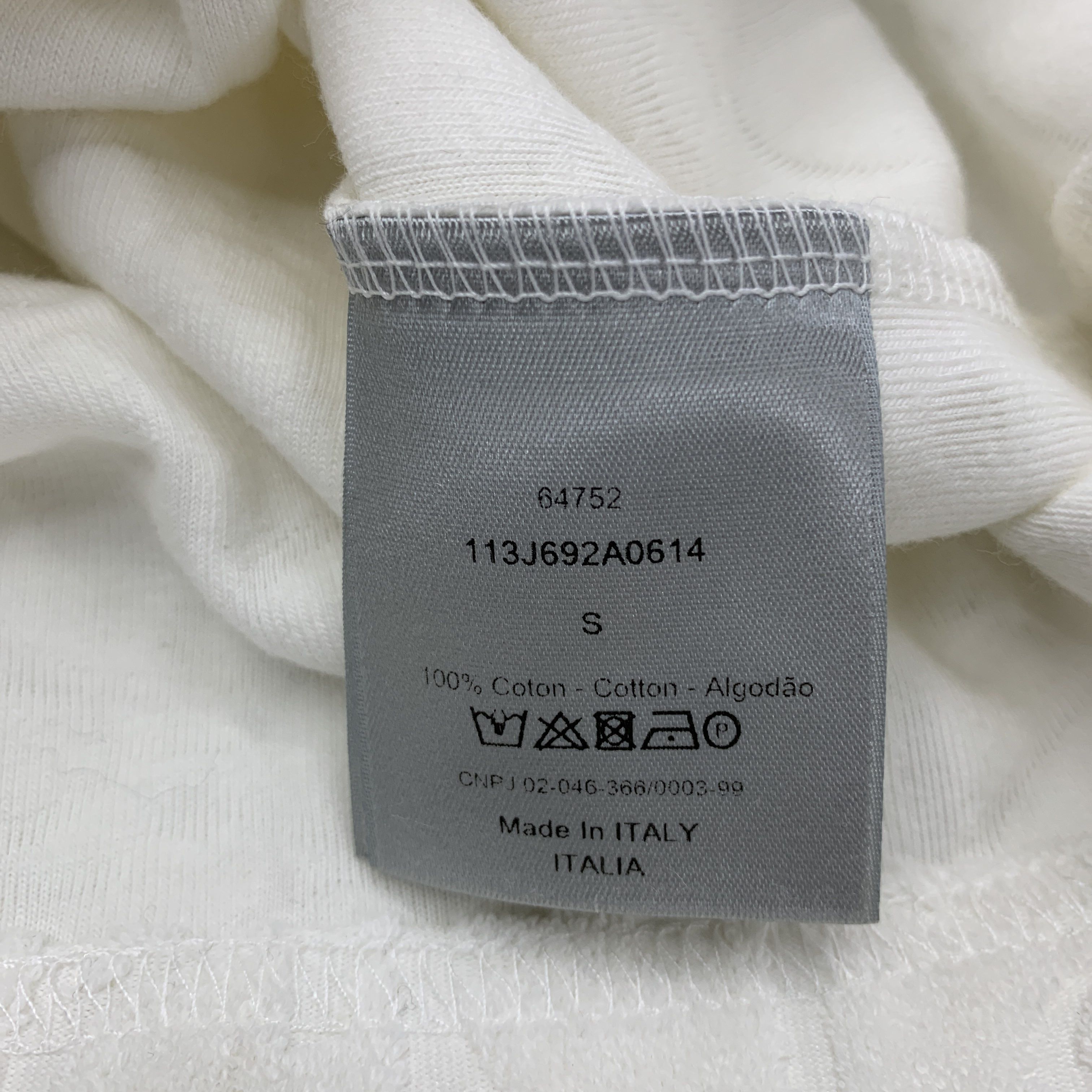 Dior DIOR Oblique Monogram Cotton T-Shirt Size S Size US S / EU 44-46 / 1 - 4 Thumbnail