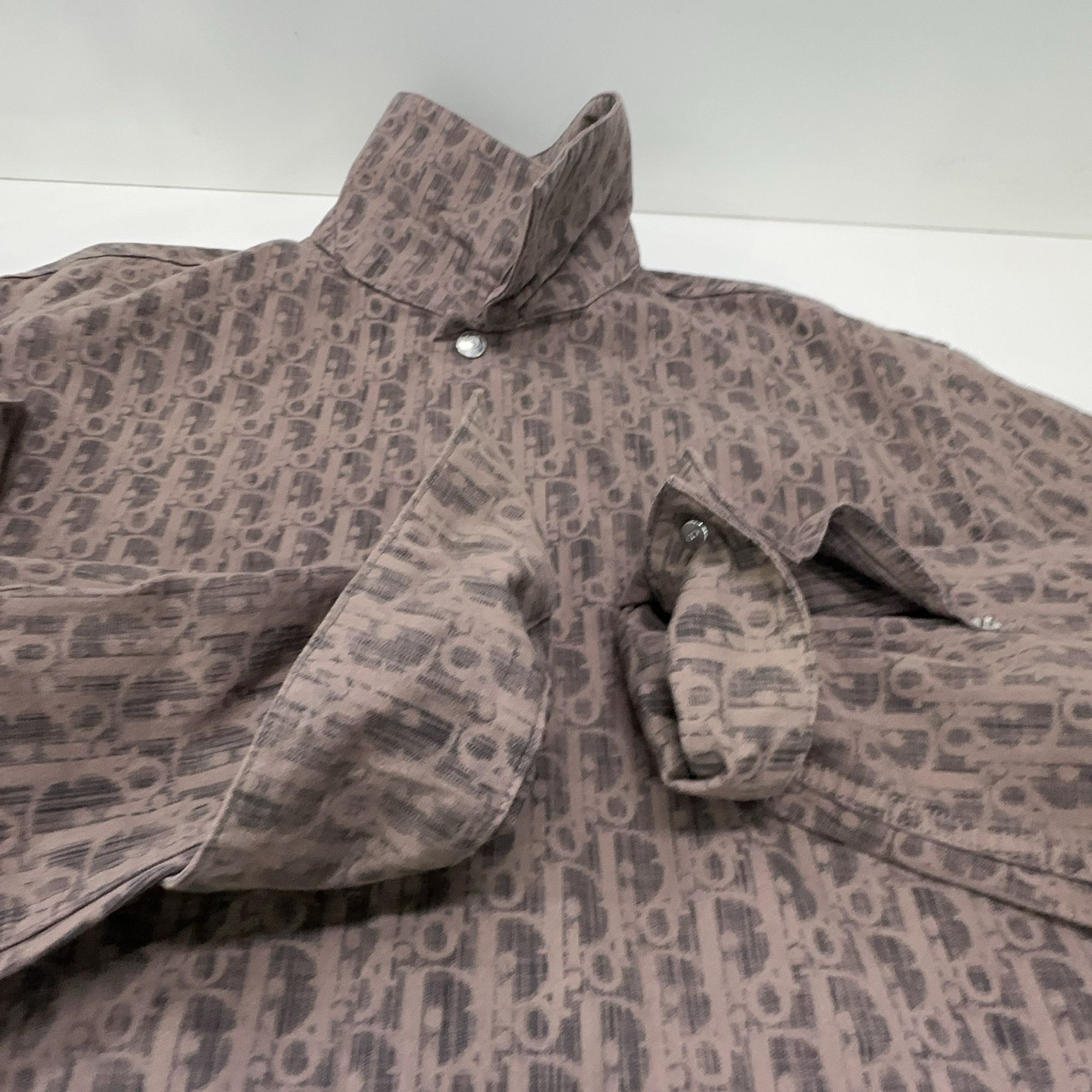 Dior Dior Oblique Logo Shirt Jacket Size 44 Size US S / EU 44-46 / 1 - 9 Thumbnail
