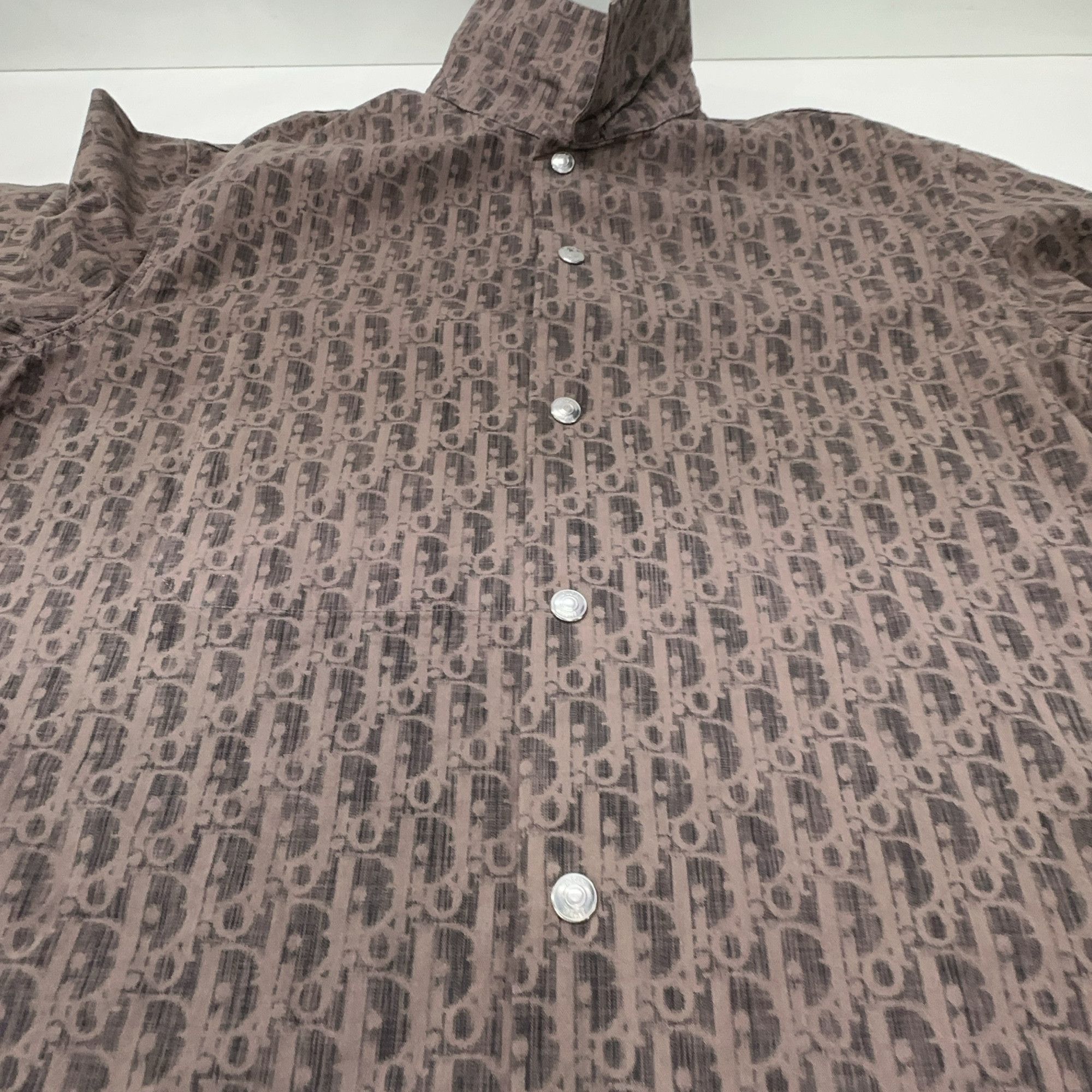 Dior Dior Oblique Logo Shirt Jacket Size 44 Size US S / EU 44-46 / 1 - 7 Thumbnail