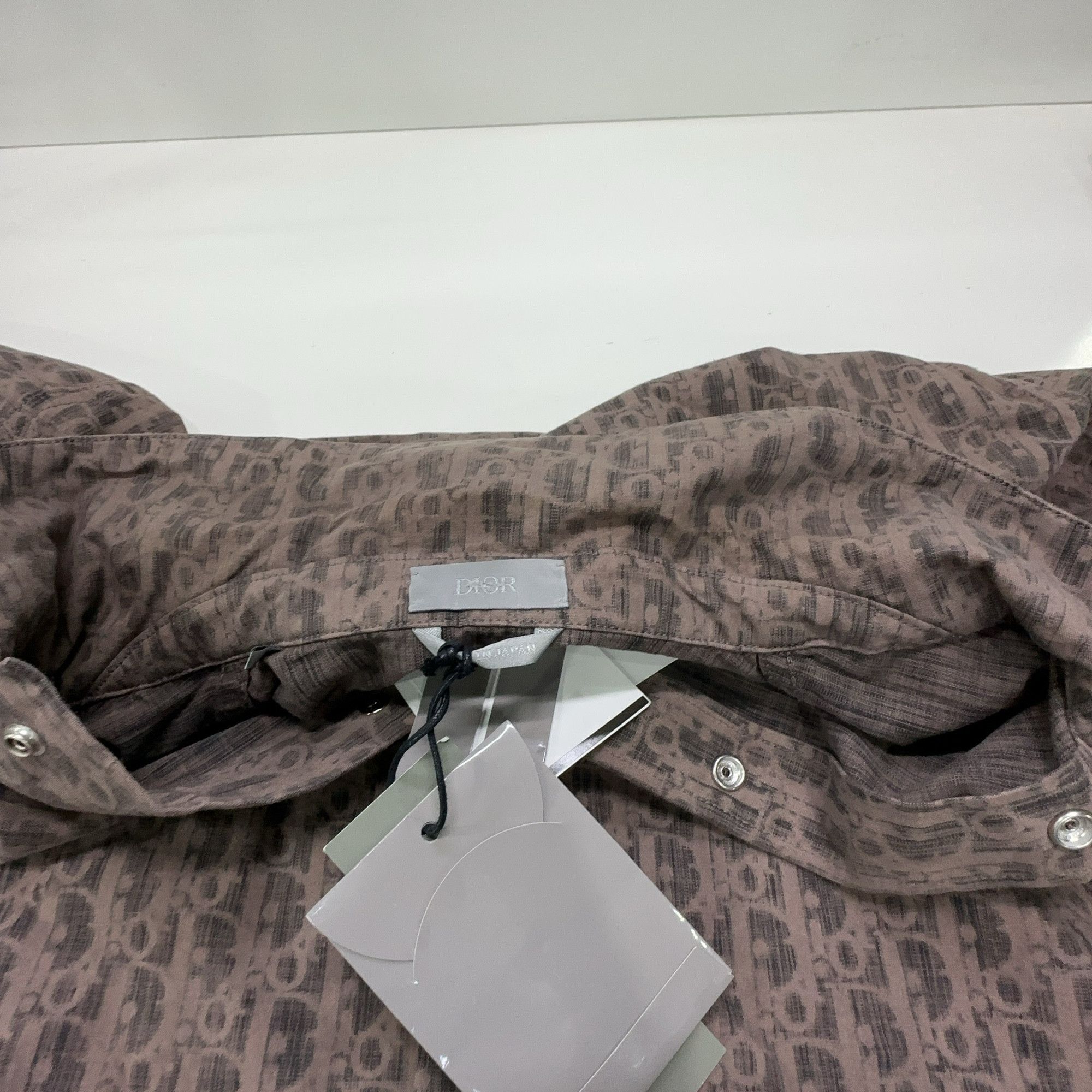 Dior Dior Oblique Logo Shirt Jacket Size 44 Size US S / EU 44-46 / 1 - 6 Thumbnail