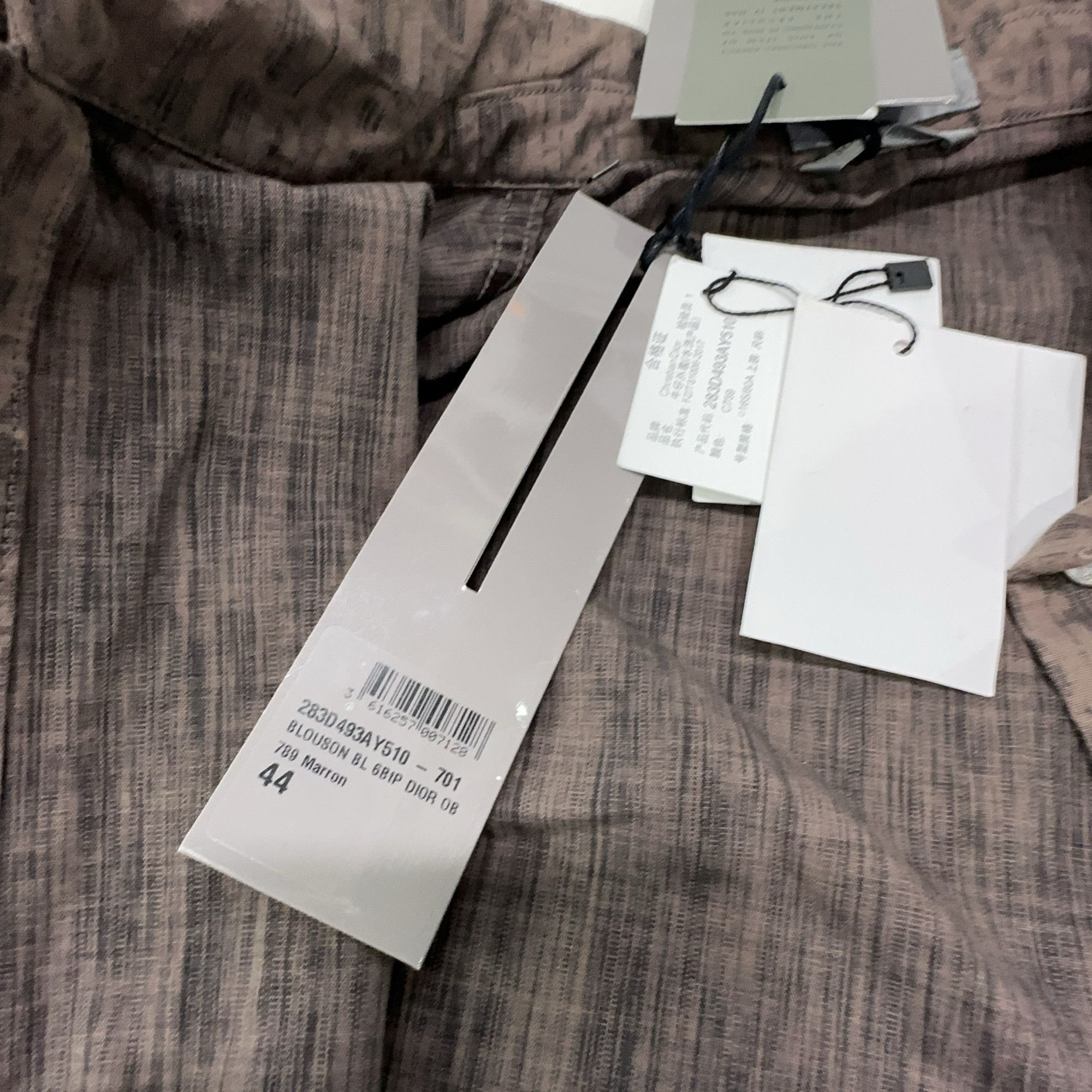 Dior Dior Oblique Logo Shirt Jacket Size 44 Size US S / EU 44-46 / 1 - 5 Thumbnail