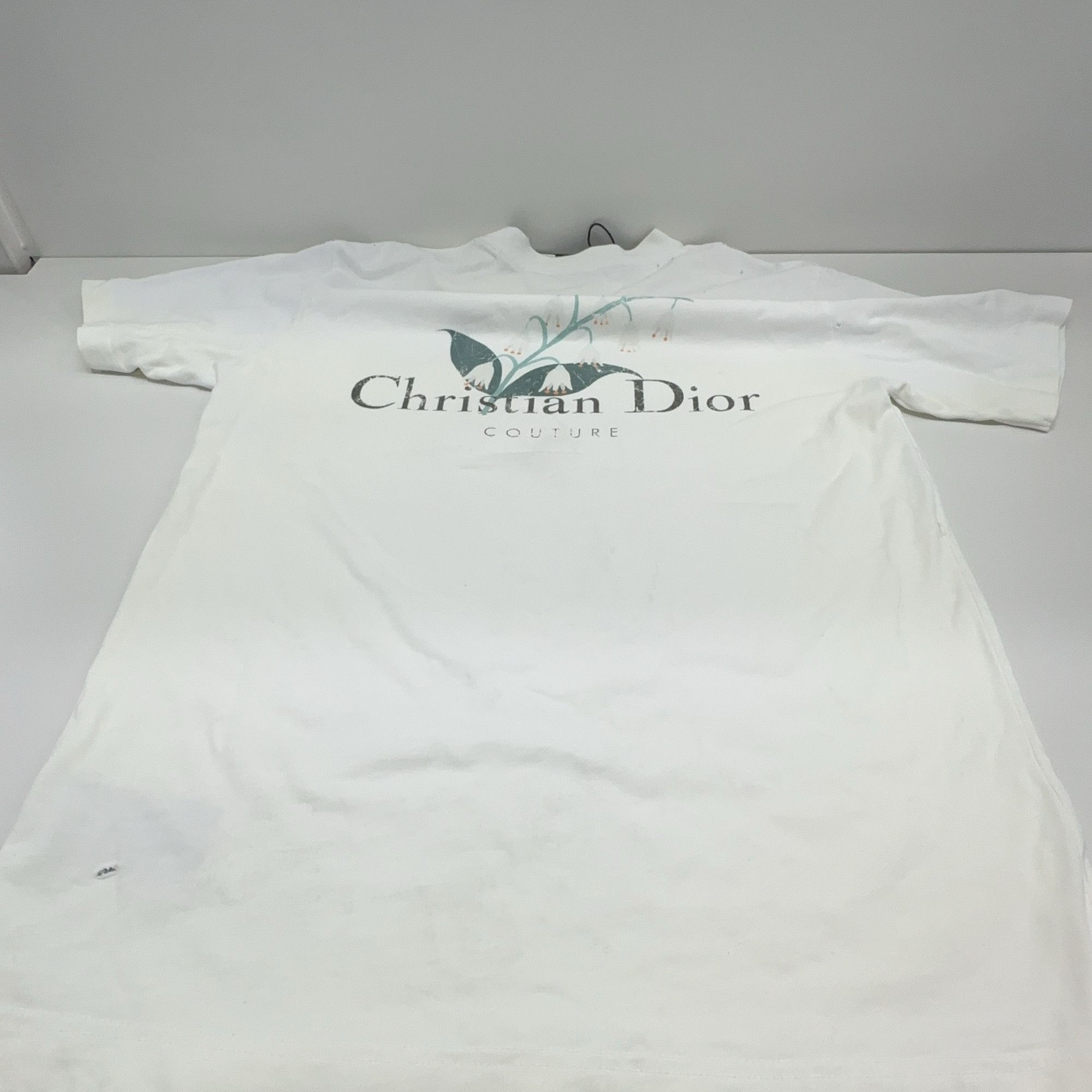 Dior Dior Christian Dior Couture Lily Print T-Shirt XS Size US XS / EU 42 / 0 - 12 Thumbnail