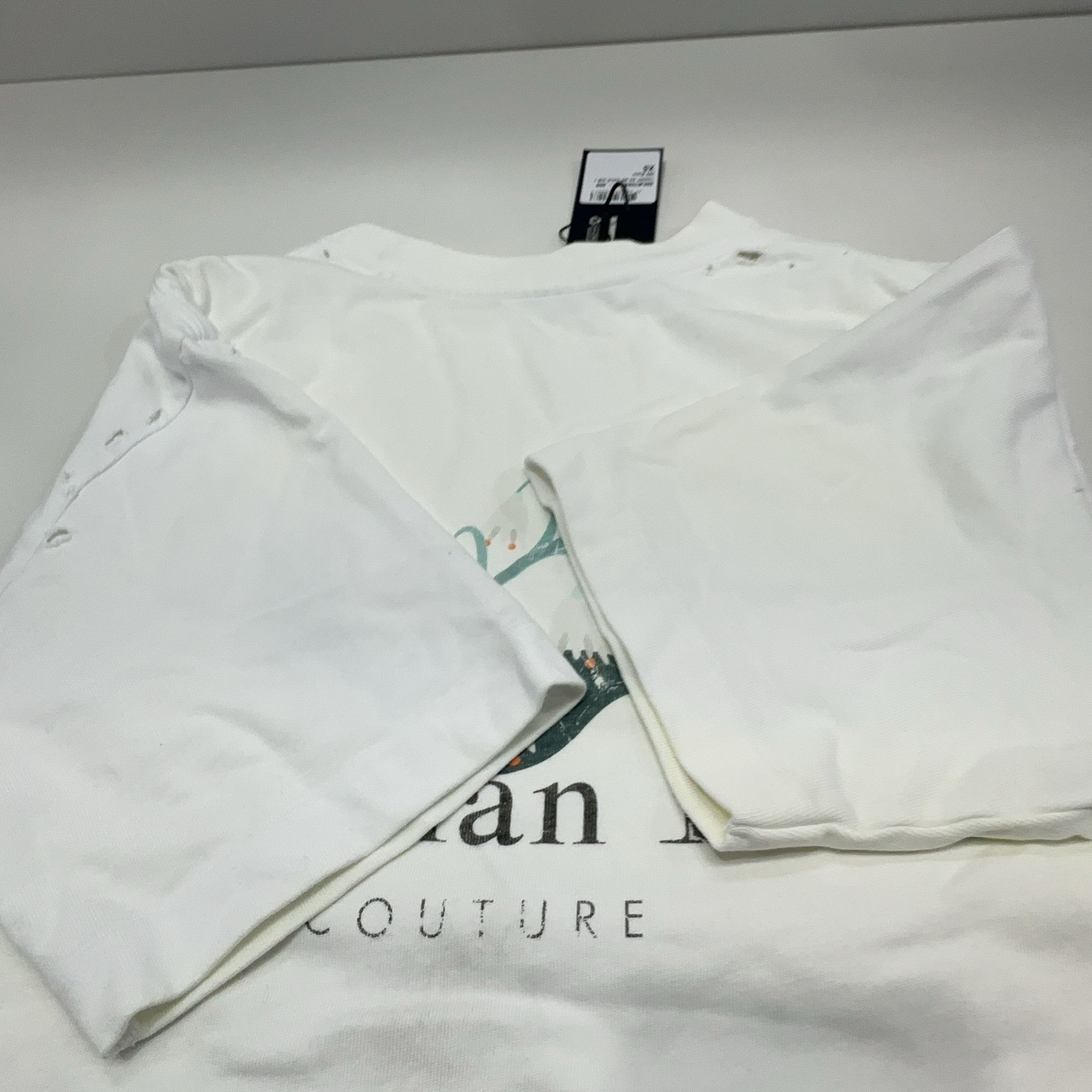 Dior Dior Christian Dior Couture Lily Print T-Shirt XS Size US XS / EU 42 / 0 - 10 Thumbnail
