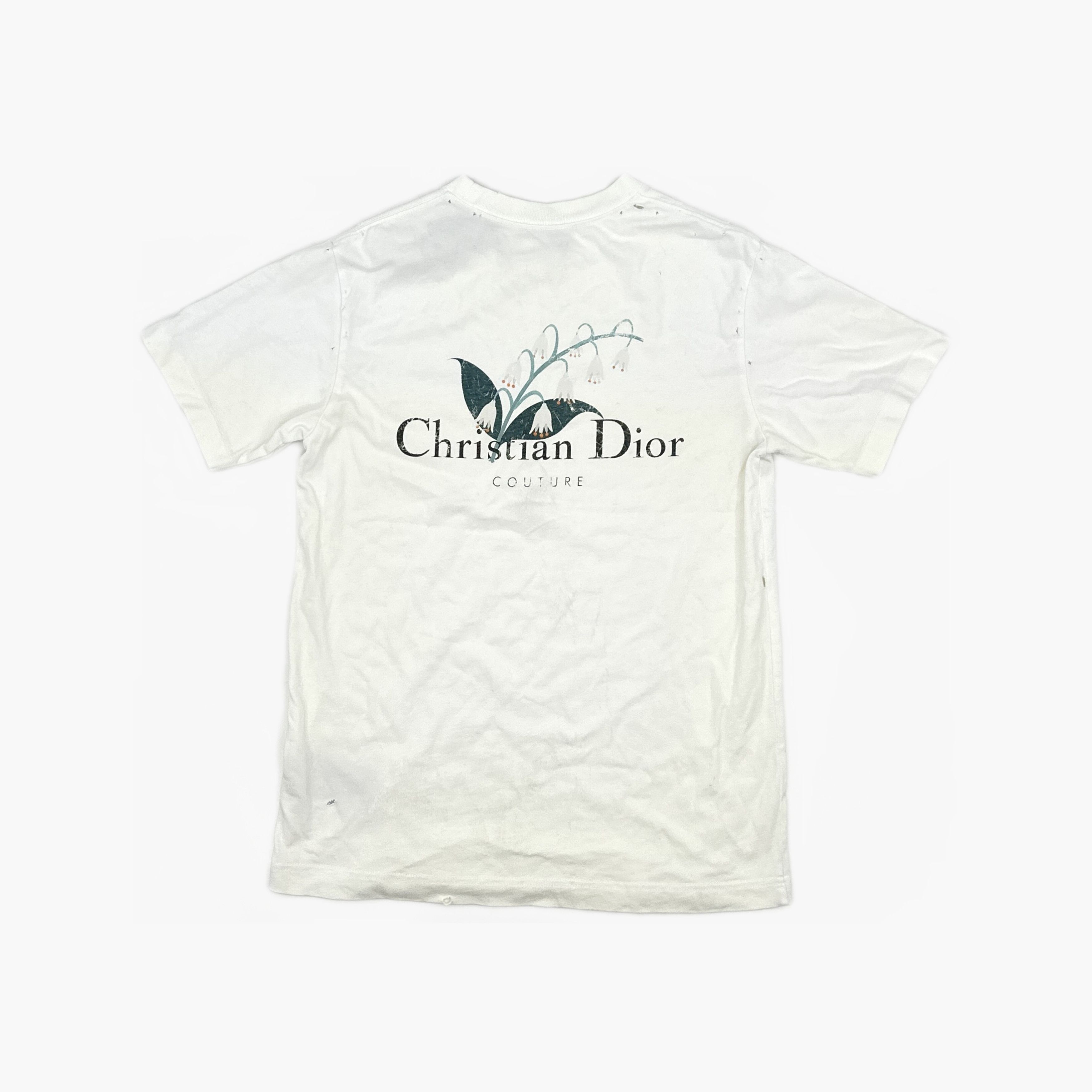 Dior Dior Christian Dior Couture Lily Print T-Shirt XS Size US XS / EU 42 / 0 - 2 Thumbnail
