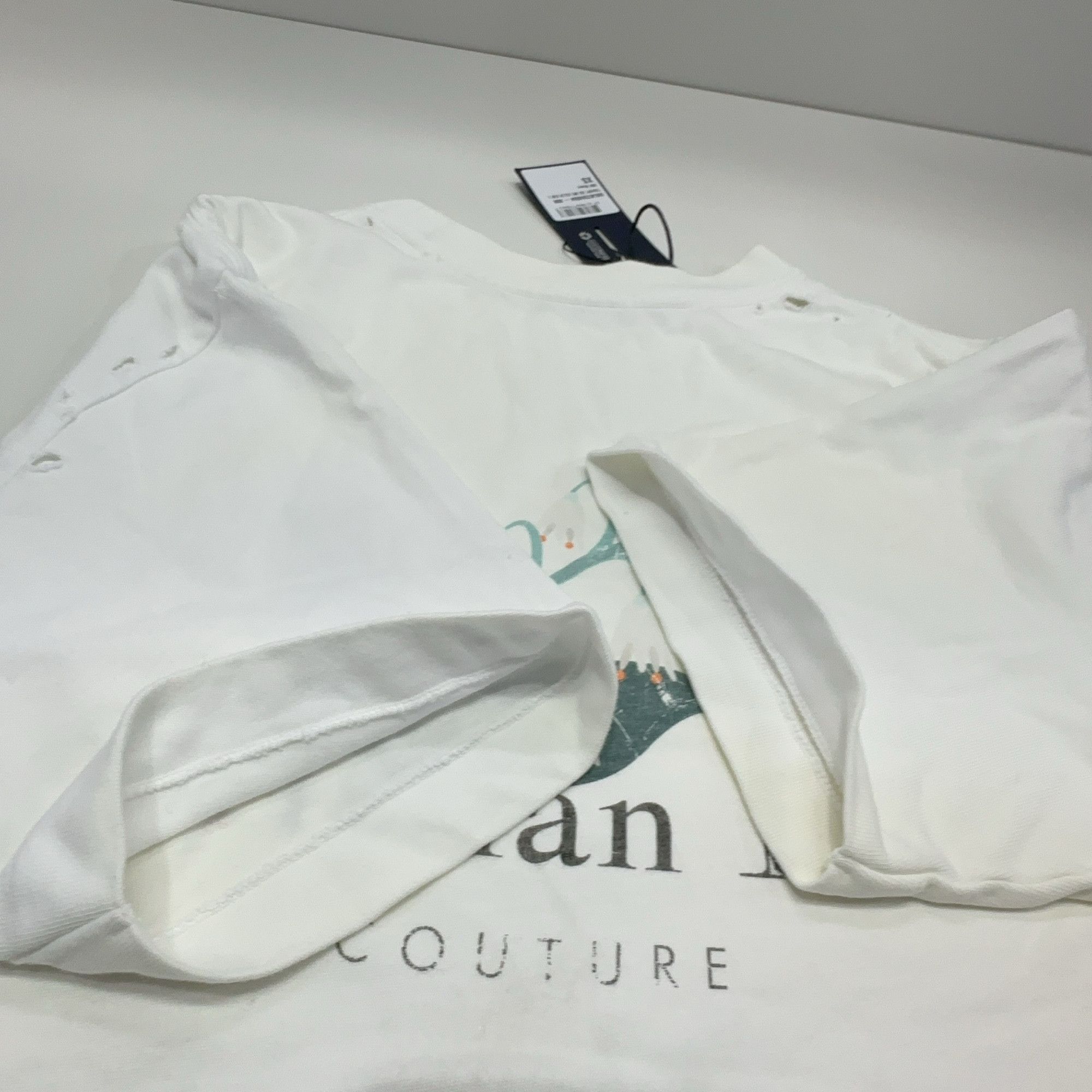 Dior Dior Christian Dior Couture Lily Print T-Shirt XS Size US XS / EU 42 / 0 - 11 Thumbnail