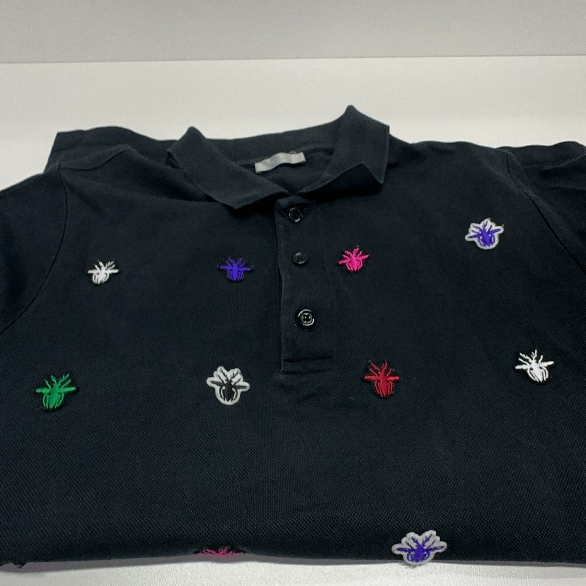 Dior Dior Multi-Bee Embroidery Polo Shirt Size M Size US M / EU 48-50 / 2 - 8 Thumbnail