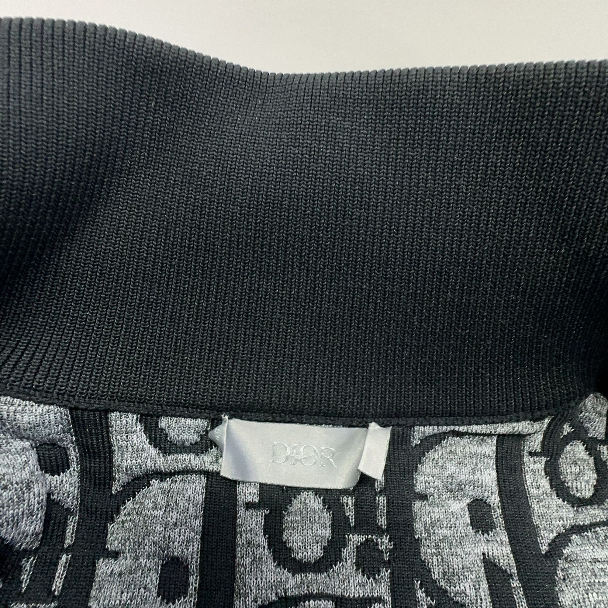 Dior Dior Oblique 3D Monogram Knit Zip Jacket S Size US S / EU 44-46 / 1 - 6 Thumbnail
