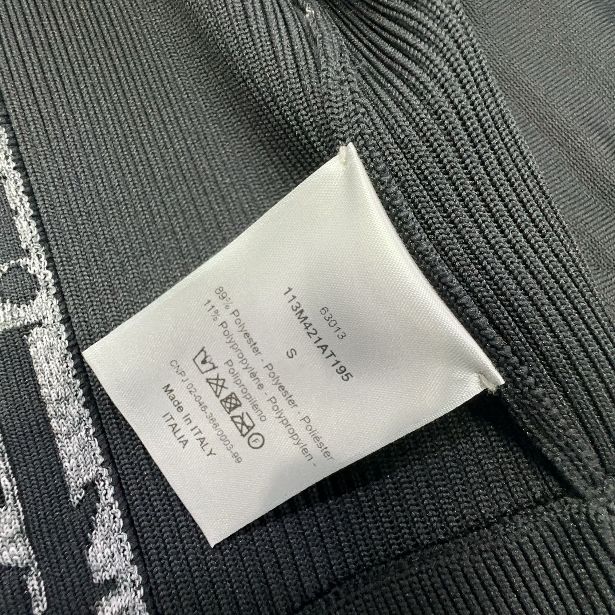 Dior Dior Oblique 3D Monogram Knit Zip Jacket S Size US S / EU 44-46 / 1 - 3 Thumbnail