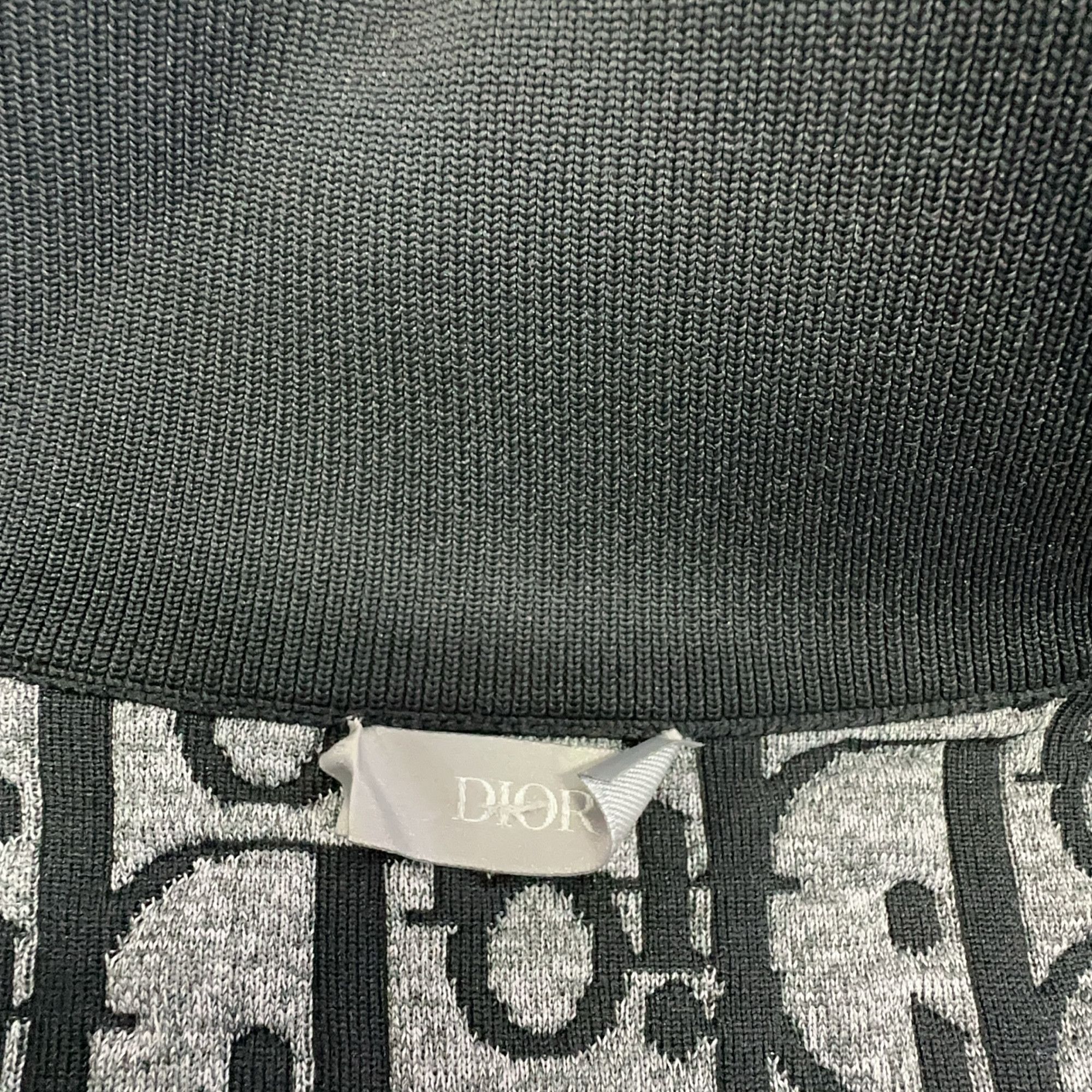 Dior Dior Oblique 3D Monogram Knit Zip Jacket S Size US S / EU 44-46 / 1 - 4 Thumbnail