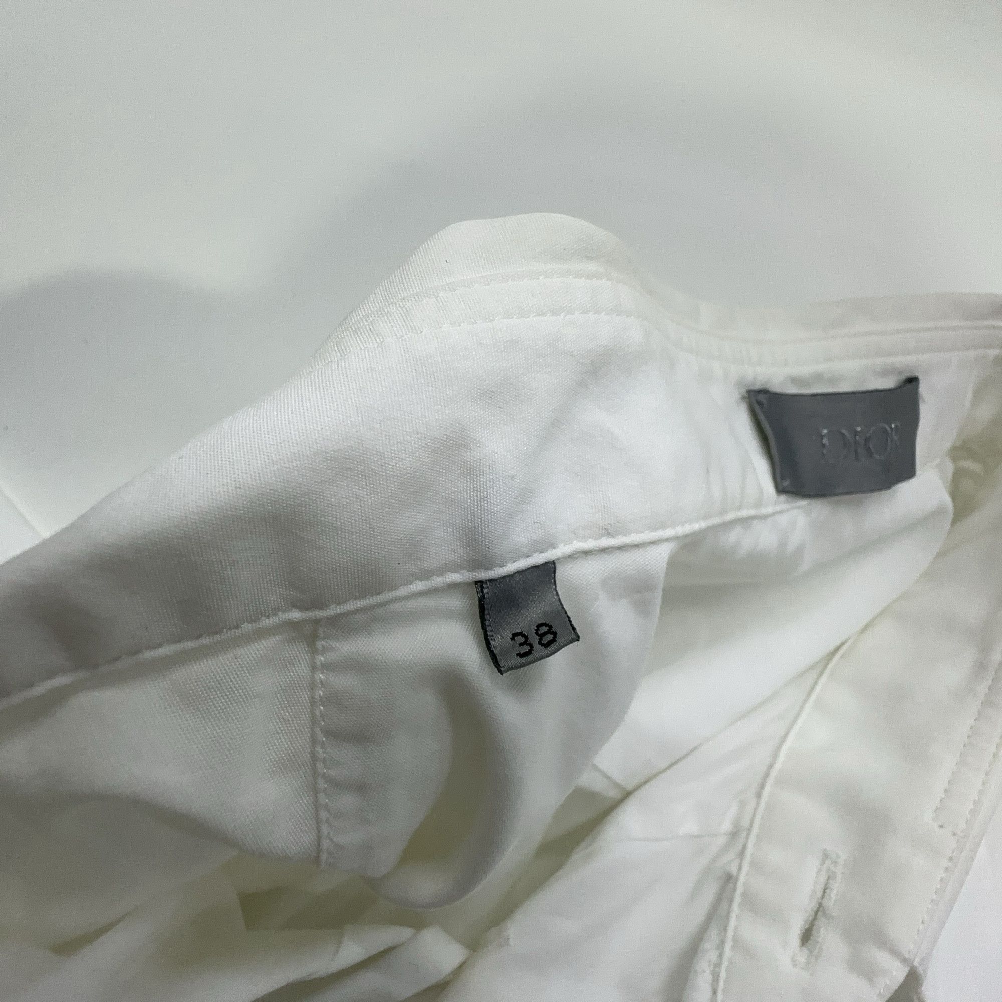 Dior Dior x Jordan Air Dior Logo White Shirt 38 Size US S / EU 44-46 / 1 - 5 Thumbnail