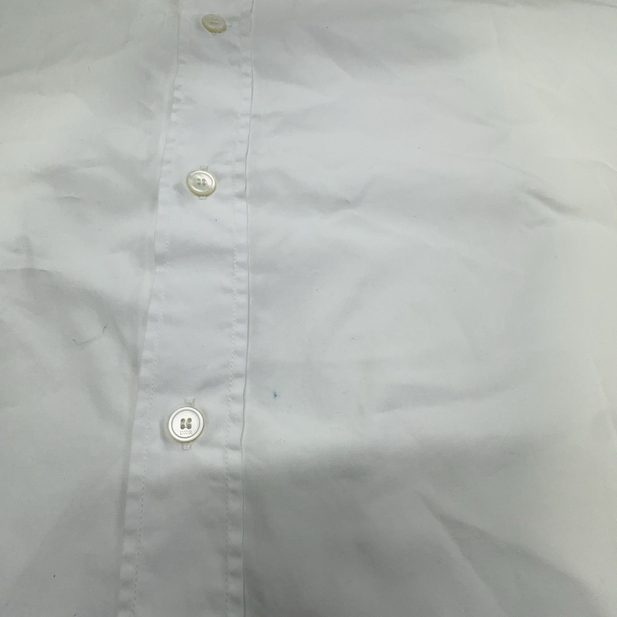 Dior Dior x Jordan Air Dior Logo White Shirt 38 Size US S / EU 44-46 / 1 - 8 Thumbnail