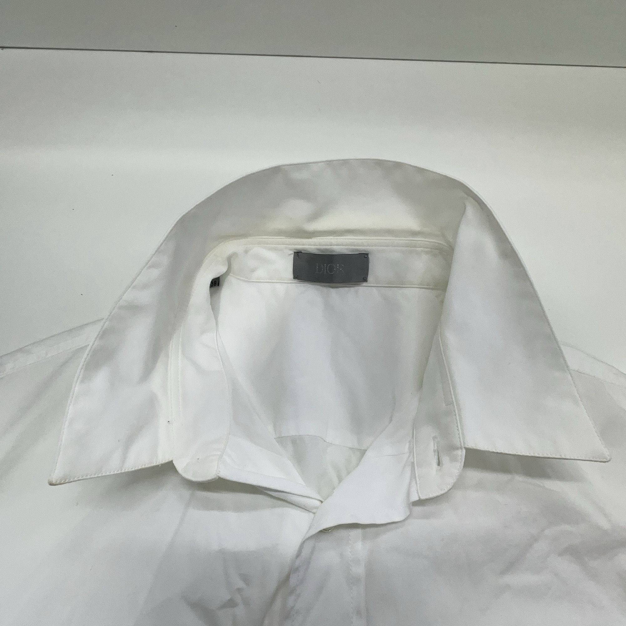 Dior Dior x Jordan Air Dior Logo White Shirt 38 Size US S / EU 44-46 / 1 - 6 Thumbnail