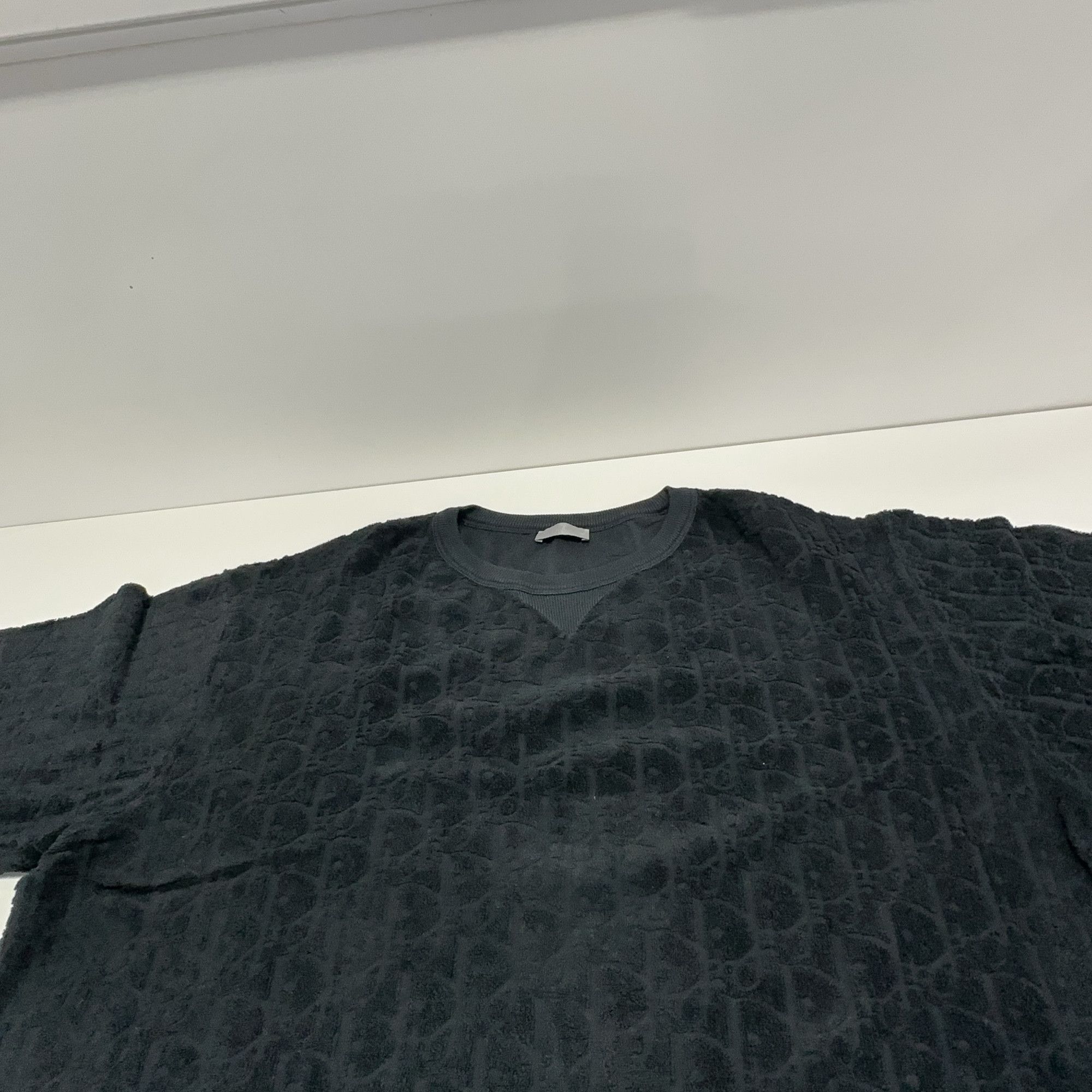 Dior Dior Oblique Terry Cotton T-Shirt XXL Size US XXL / EU 58 / 5 - 7 Thumbnail