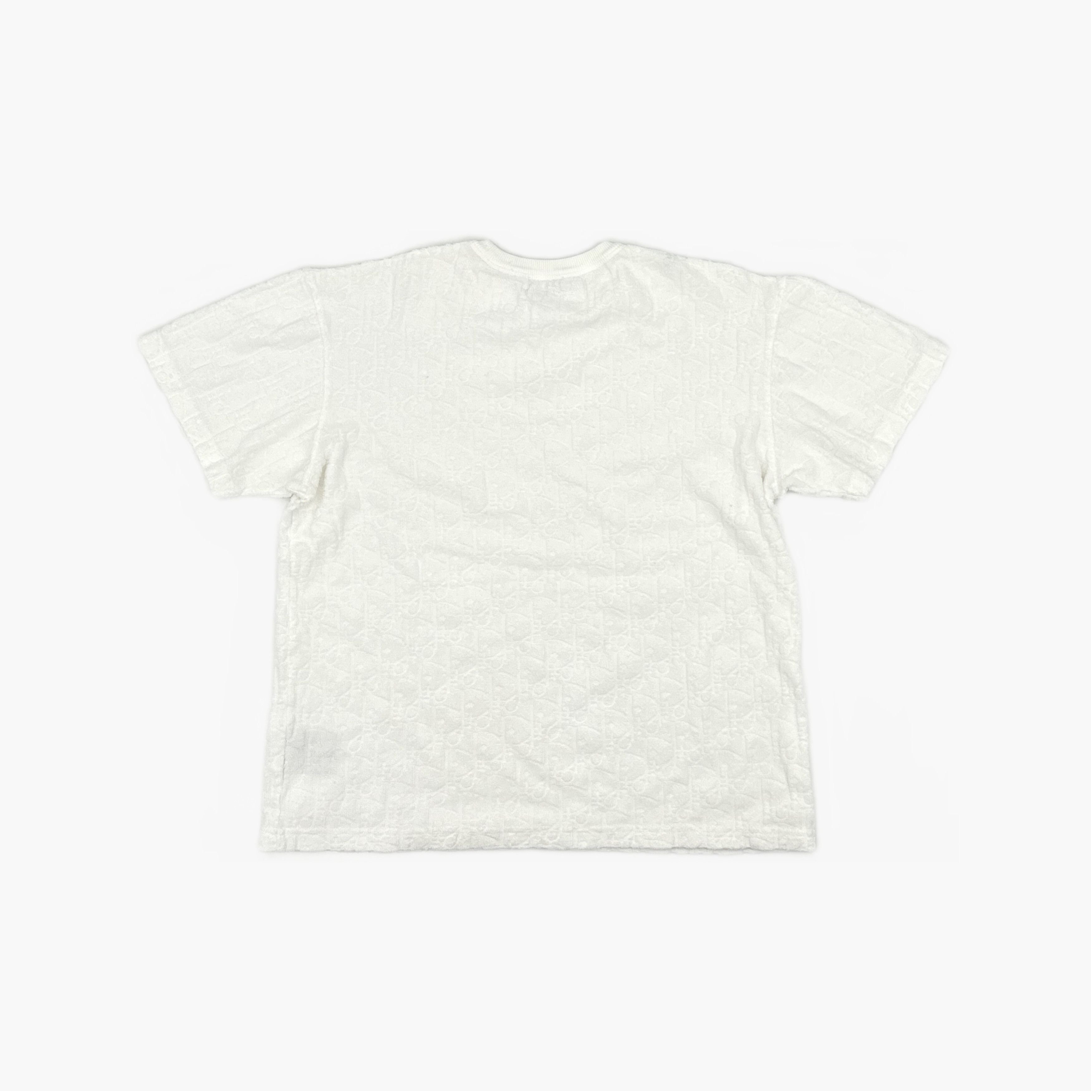 Dior Dior Oblique All-Over Print Cotton T-Shirt White XS Size US XS / EU 42 / 0 - 2 Thumbnail
