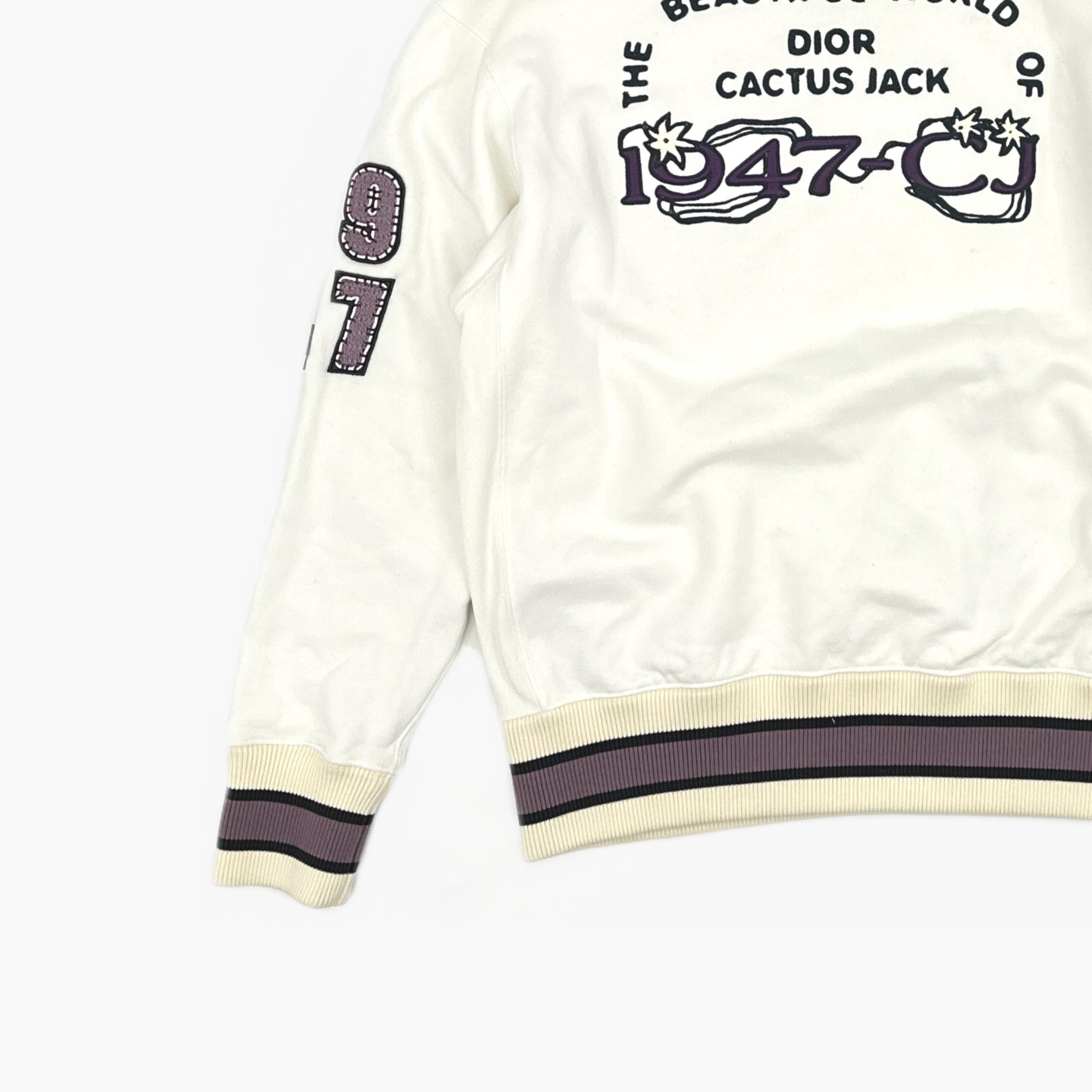 Dior Dior x Travis Scott Cactus Jack V-Neck Sweatshirt M Size US M / EU 48-50 / 2 - 4 Thumbnail