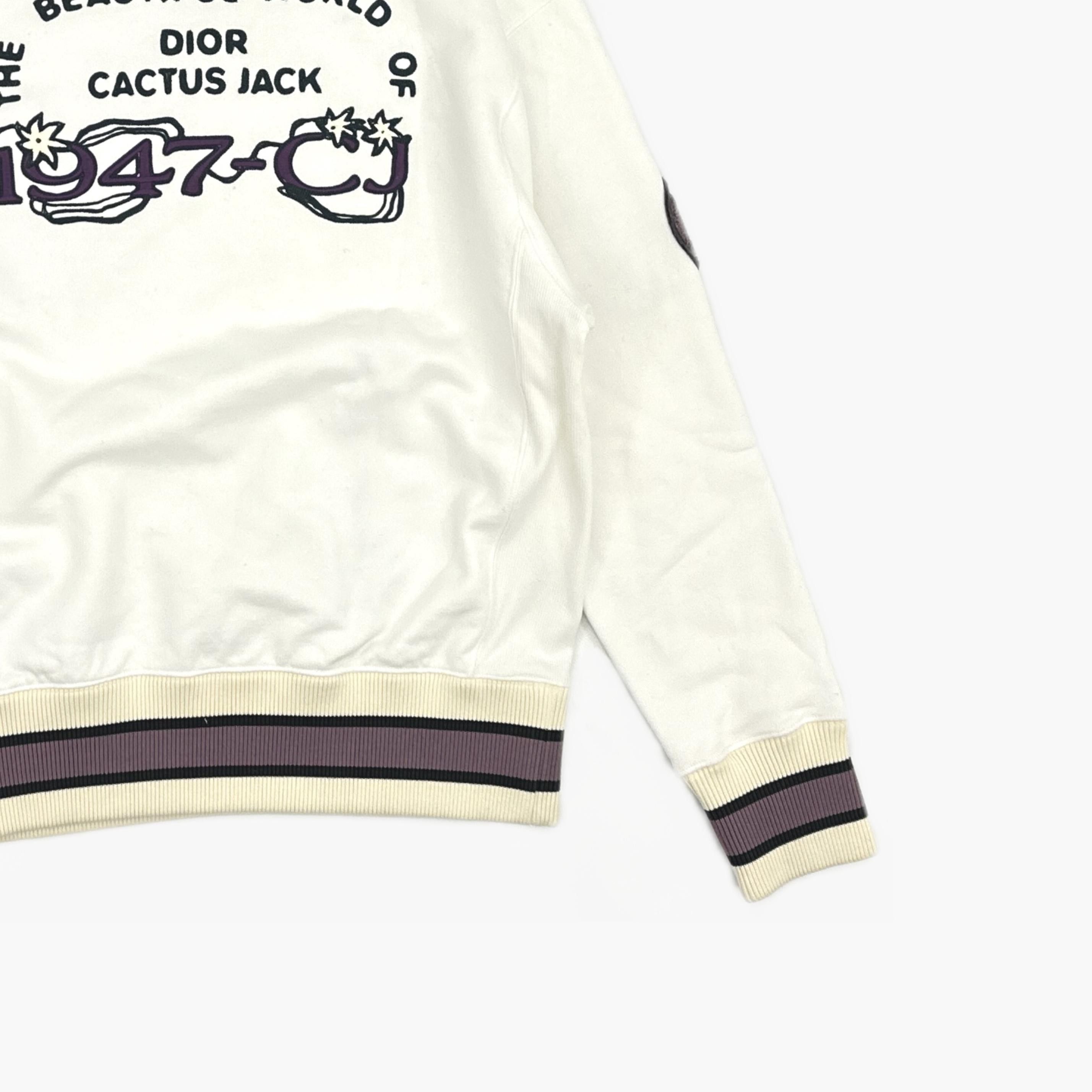 Dior Dior x Travis Scott Cactus Jack V-Neck Sweatshirt M Size US M / EU 48-50 / 2 - 5 Thumbnail