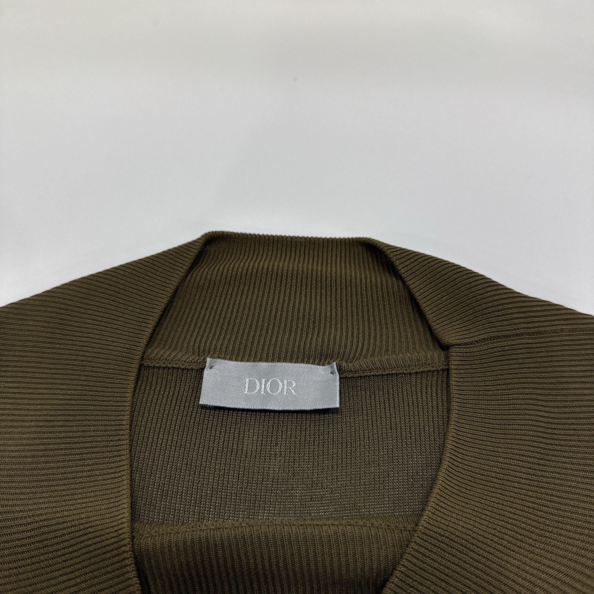 Dior Dior Logo Intarsia Cashmere Blend Sweater Size S Size US S / EU 44-46 / 1 - 3 Thumbnail