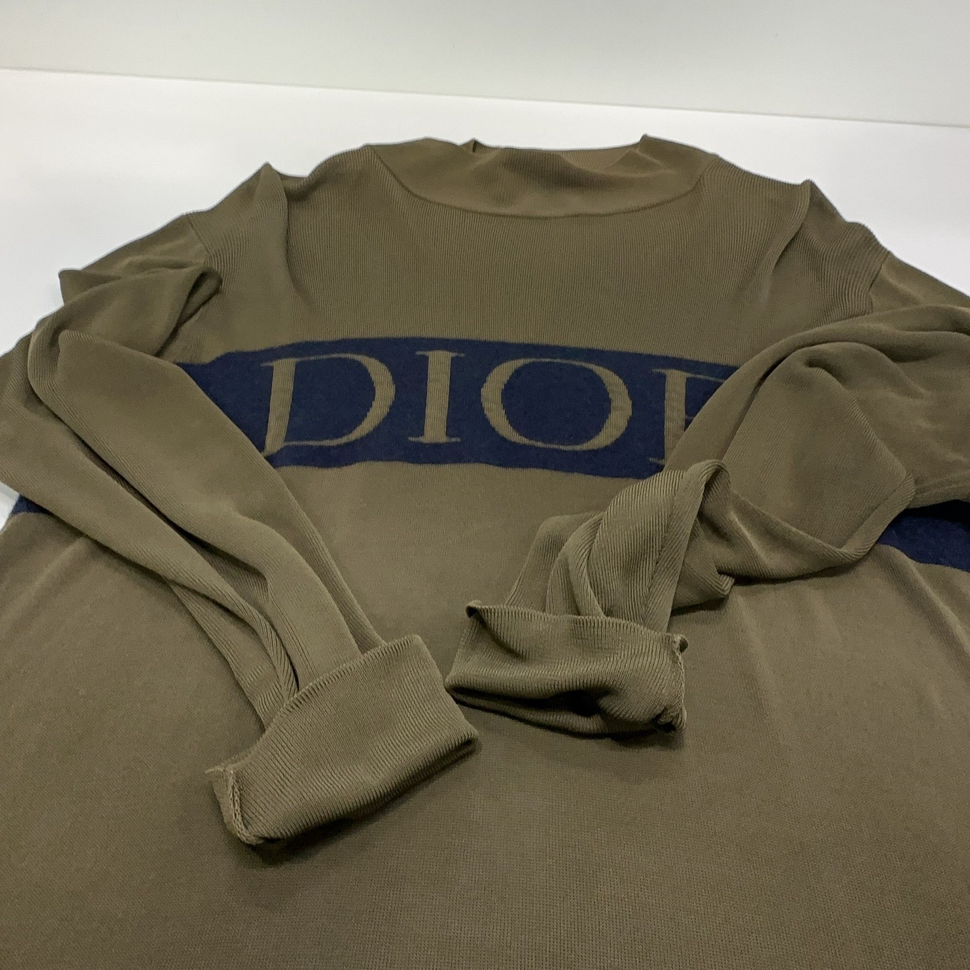Dior Dior Logo Intarsia Cashmere Blend Sweater Size S Size US S / EU 44-46 / 1 - 7 Thumbnail