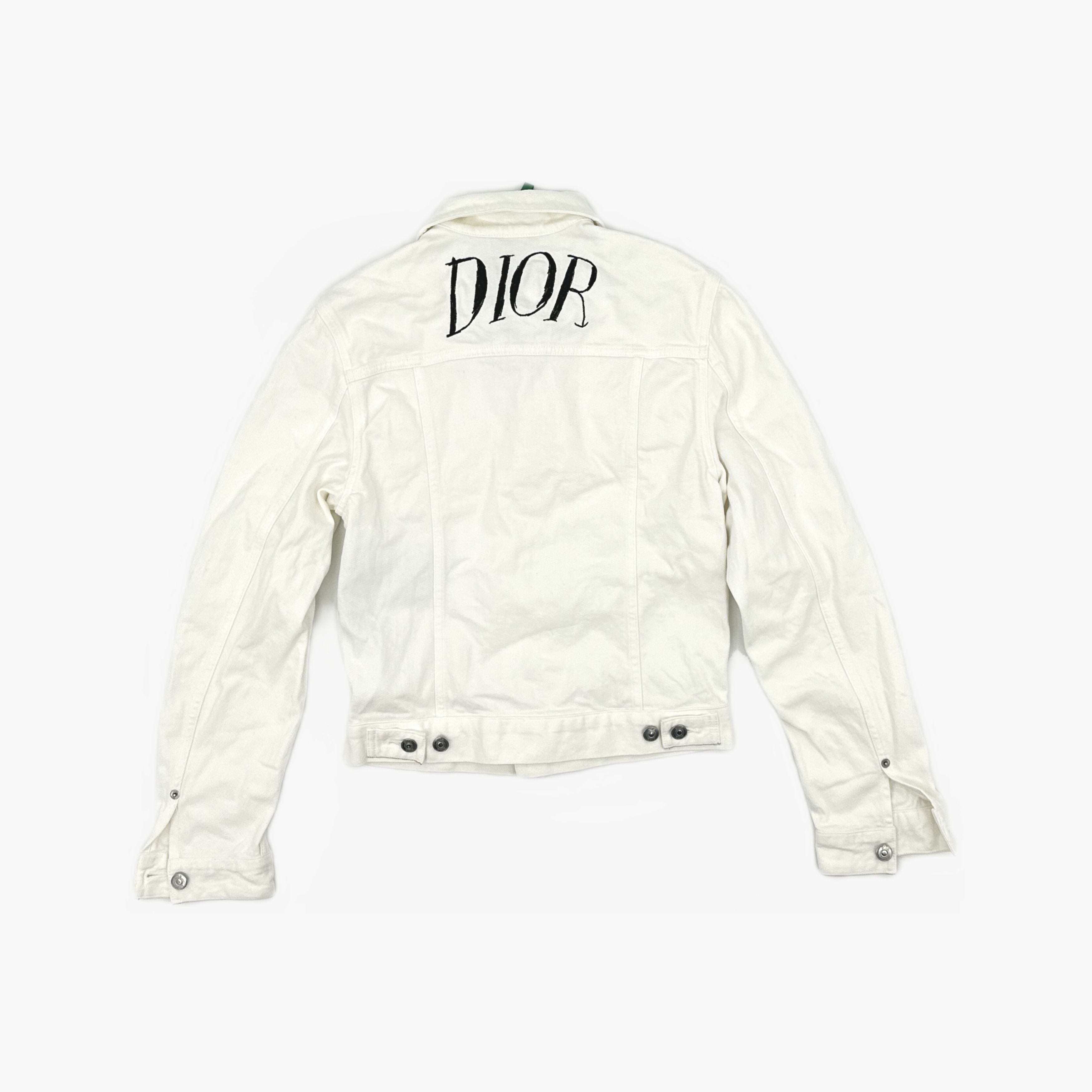 Dior Dior Back Logo Denim Jacket Size 44 Size US S / EU 44-46 / 1 - 2 Thumbnail