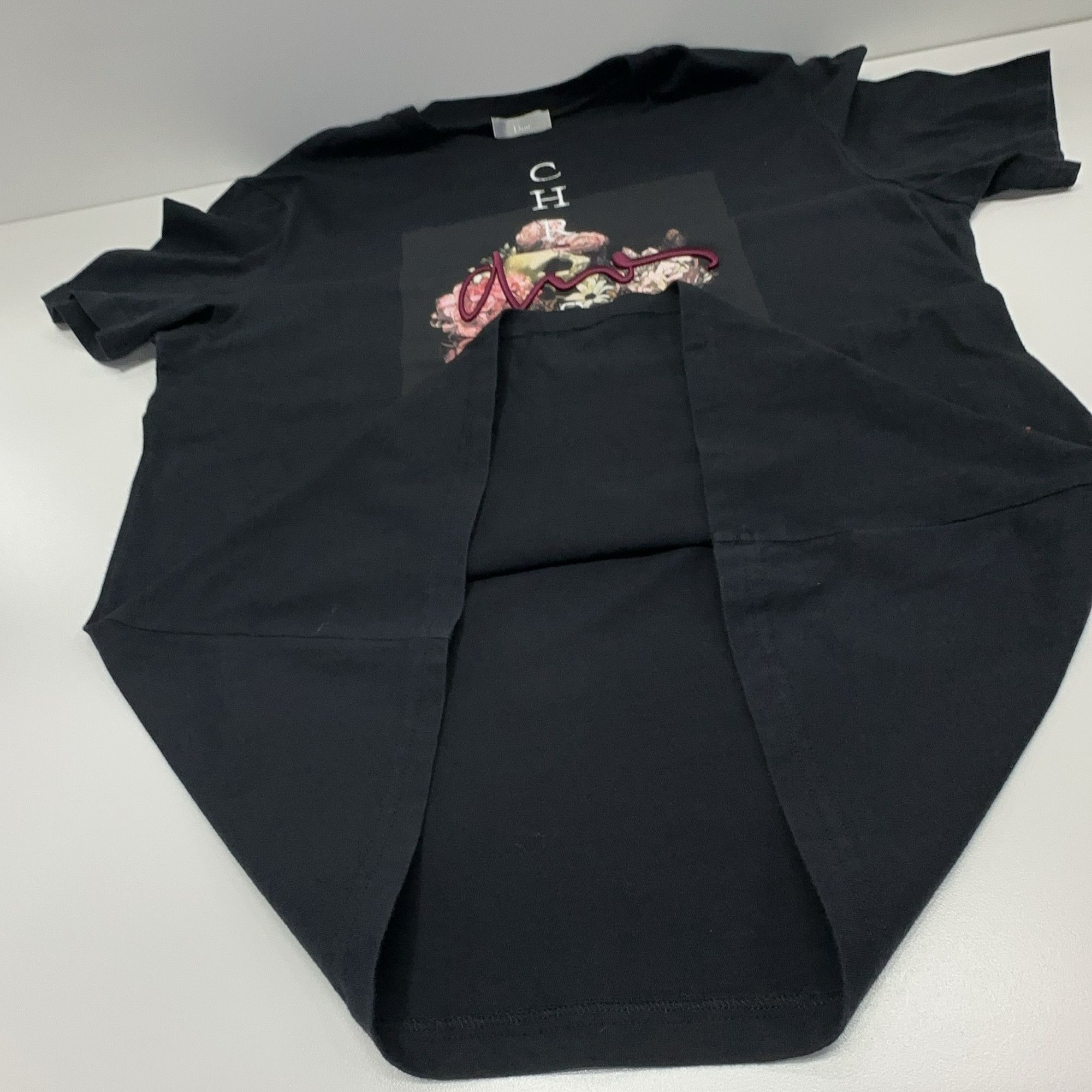 Dior Dior Floral Graphic Skull T-Shirt M Size US M / EU 48-50 / 2 - 8 Thumbnail