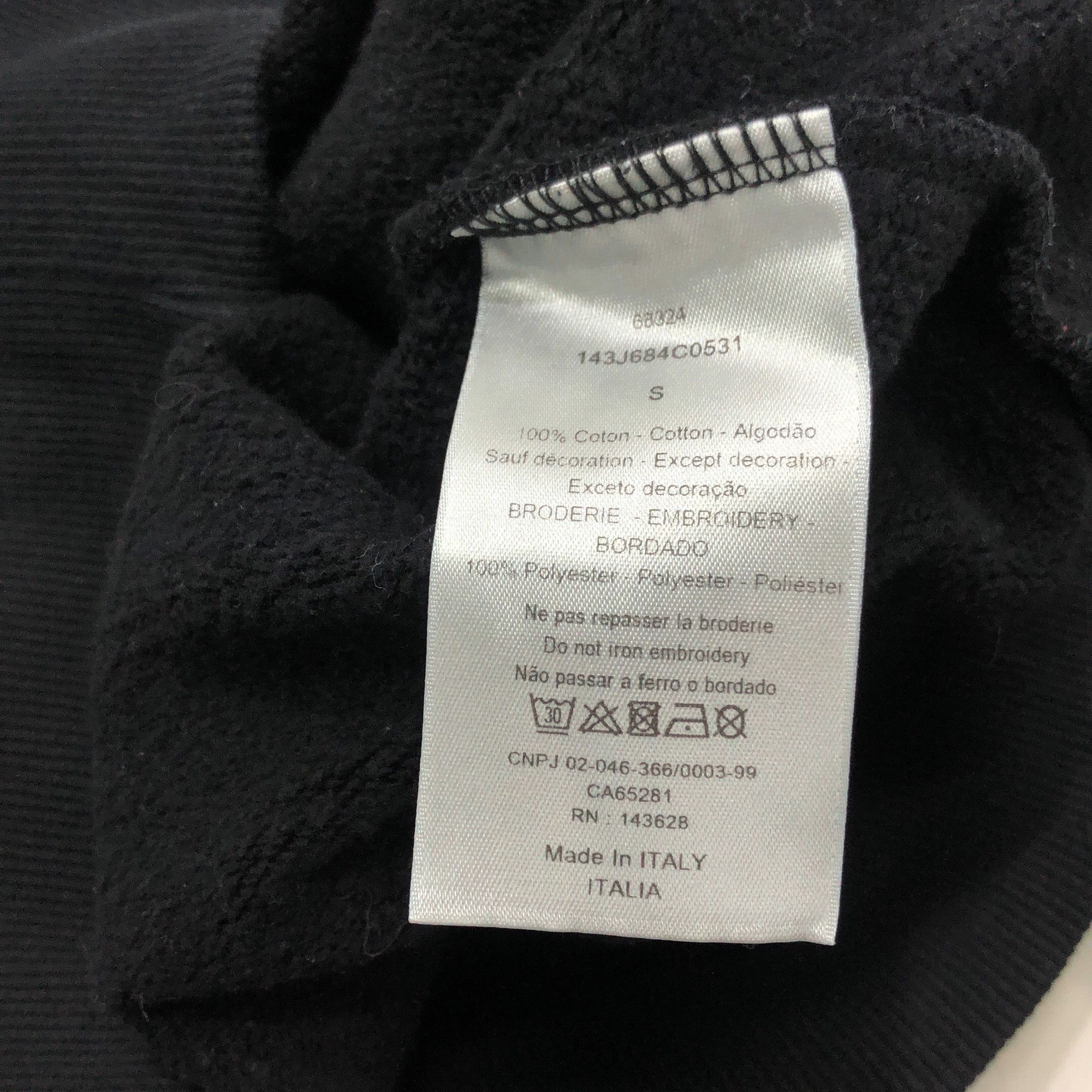 Dior Dior x Peter Doig Logo Sweatshirt Size S Size US S / EU 44-46 / 1 - 3 Thumbnail