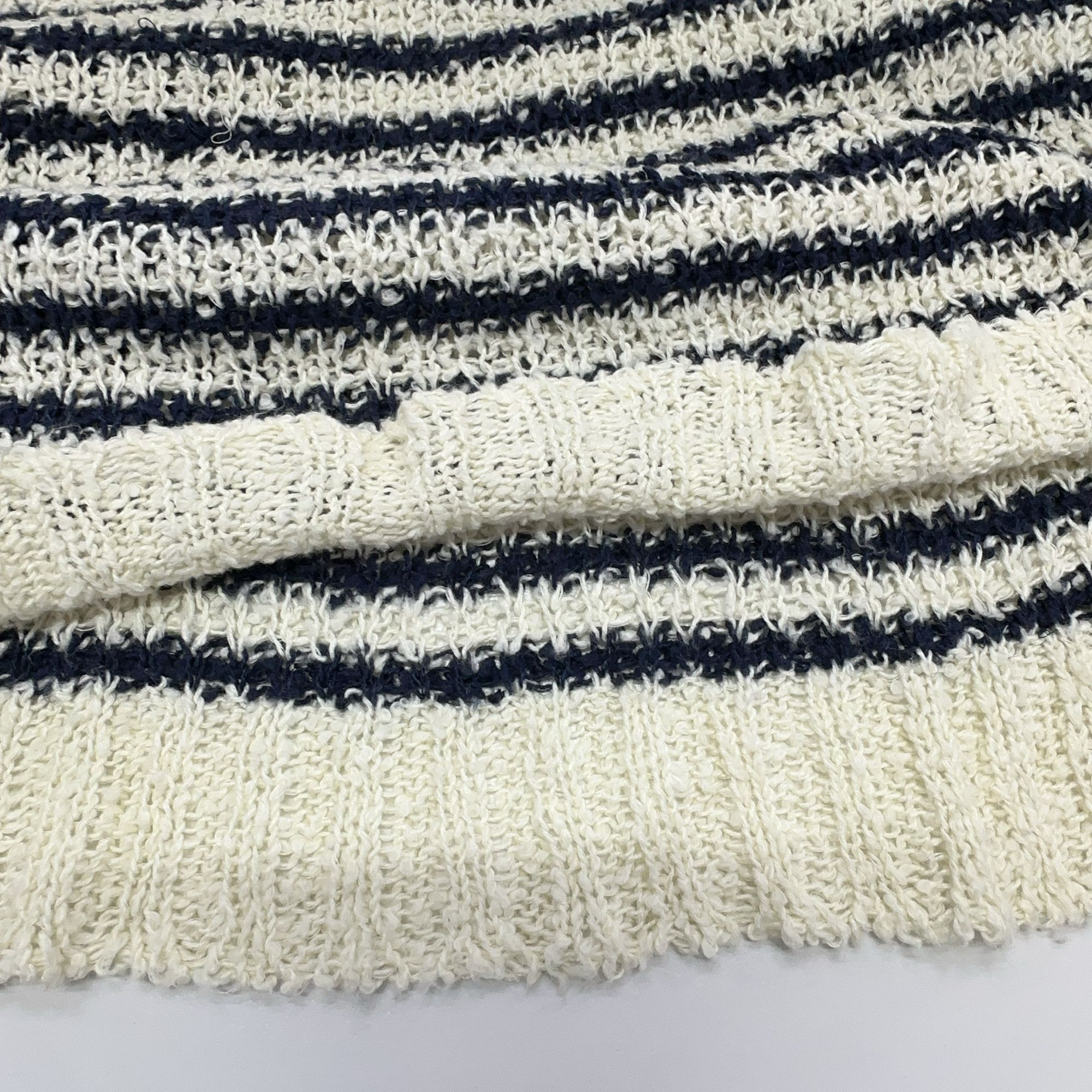 Dior Dior Striped Marinière Silk Blend Knit Top Size 40 Size M / US 6-8 / IT 42-44 - 8 Thumbnail