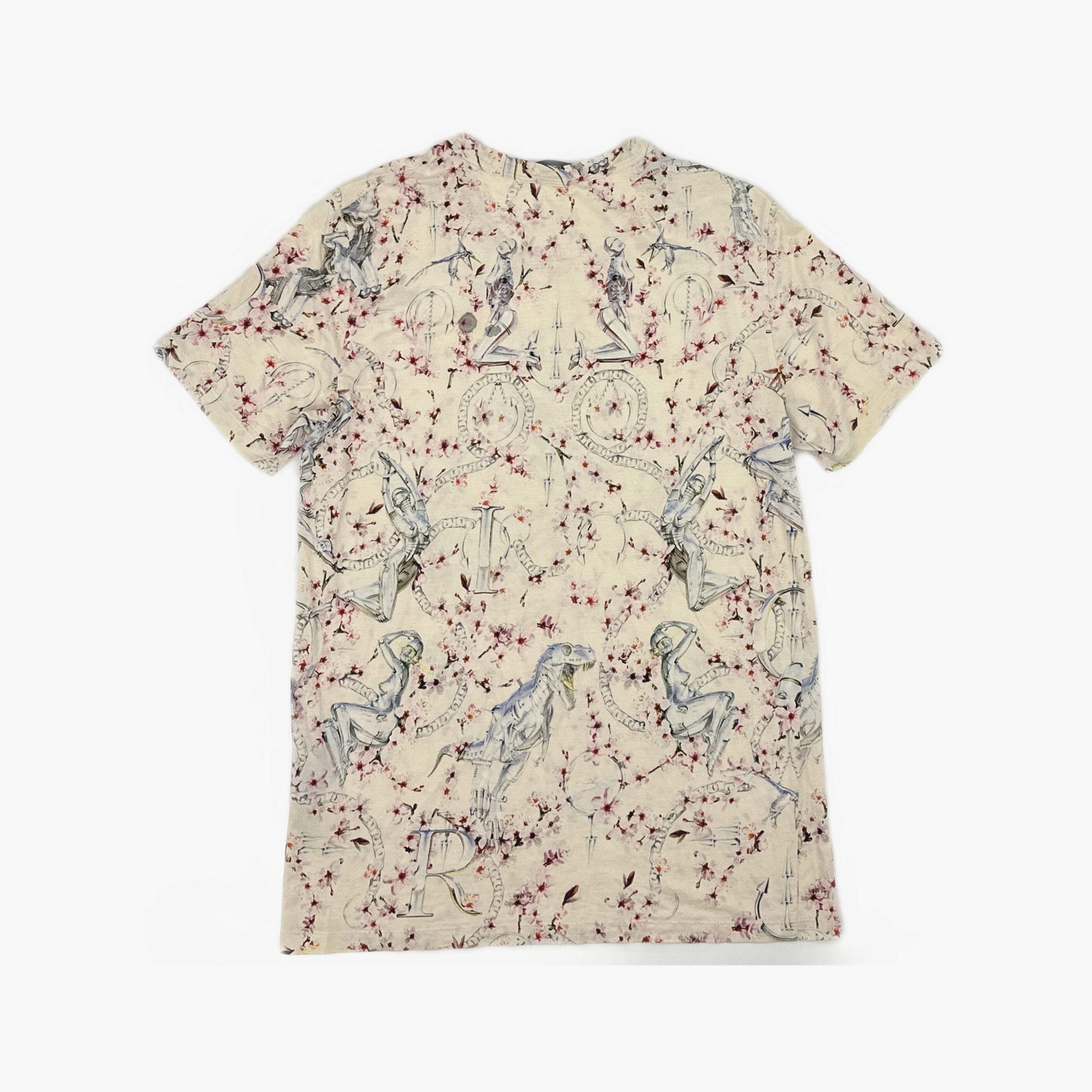 Dior Dior Graphic Print Silk Blend T-Shirt Size L Size US L / EU 52-54 / 3 - 2 Thumbnail
