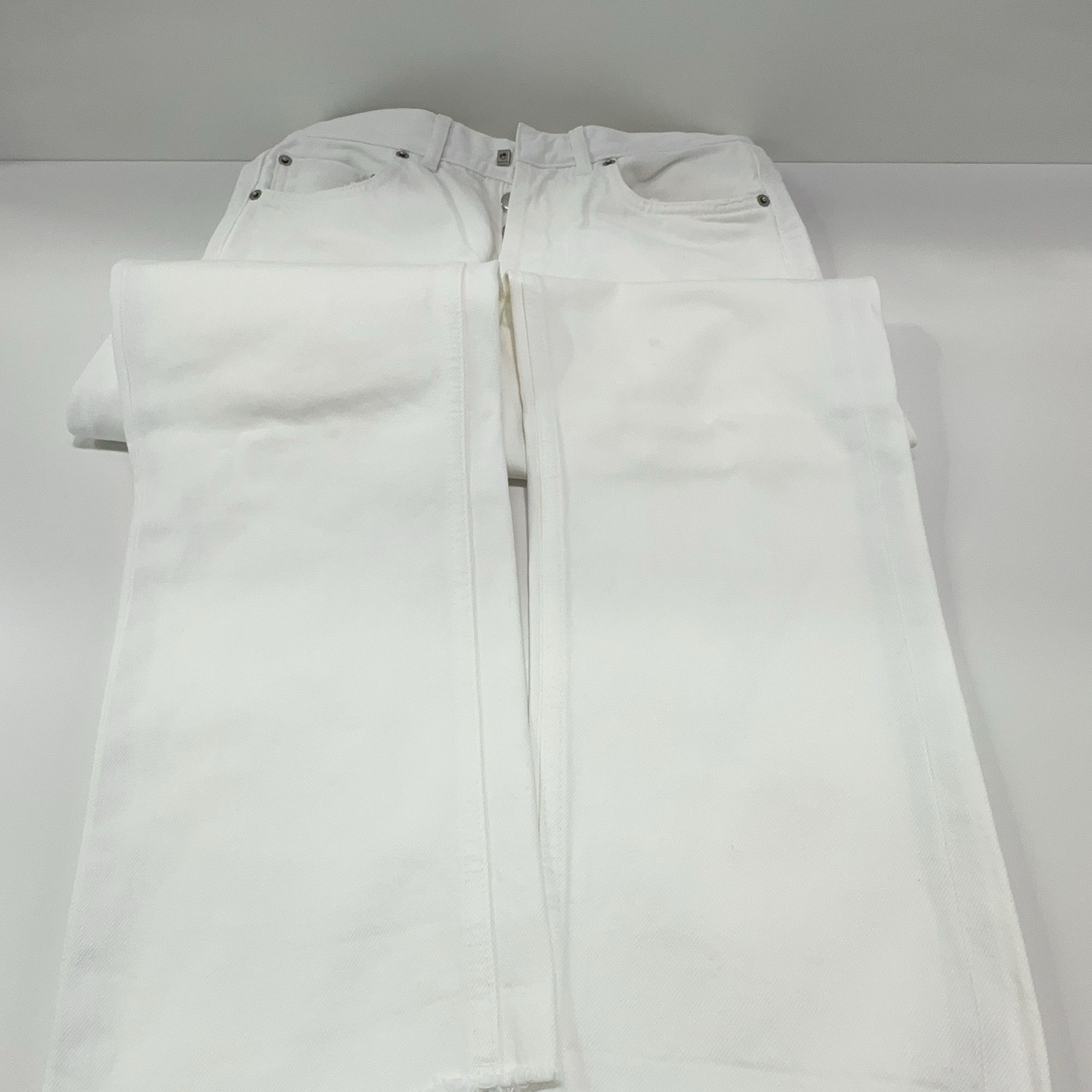 Dior Dior White Straight Leg Denim Jeans Size 32 Size 24" / US 00 / IT 34 - 8 Thumbnail
