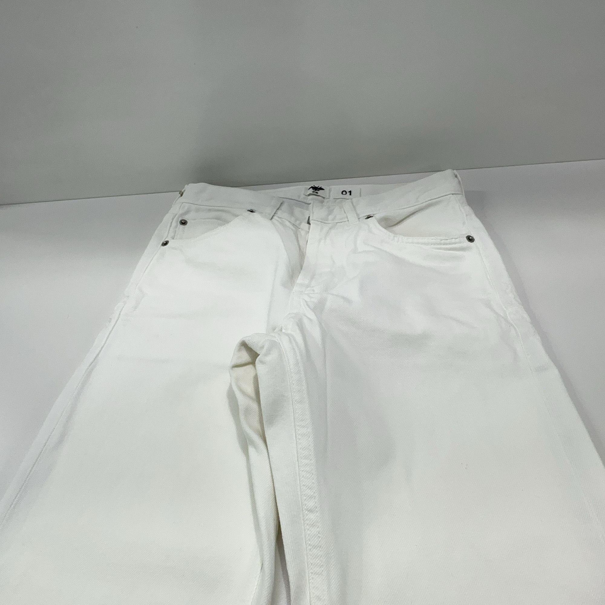 Dior Dior White Straight Leg Denim Jeans Size 32 Size 24" / US 00 / IT 34 - 7 Thumbnail