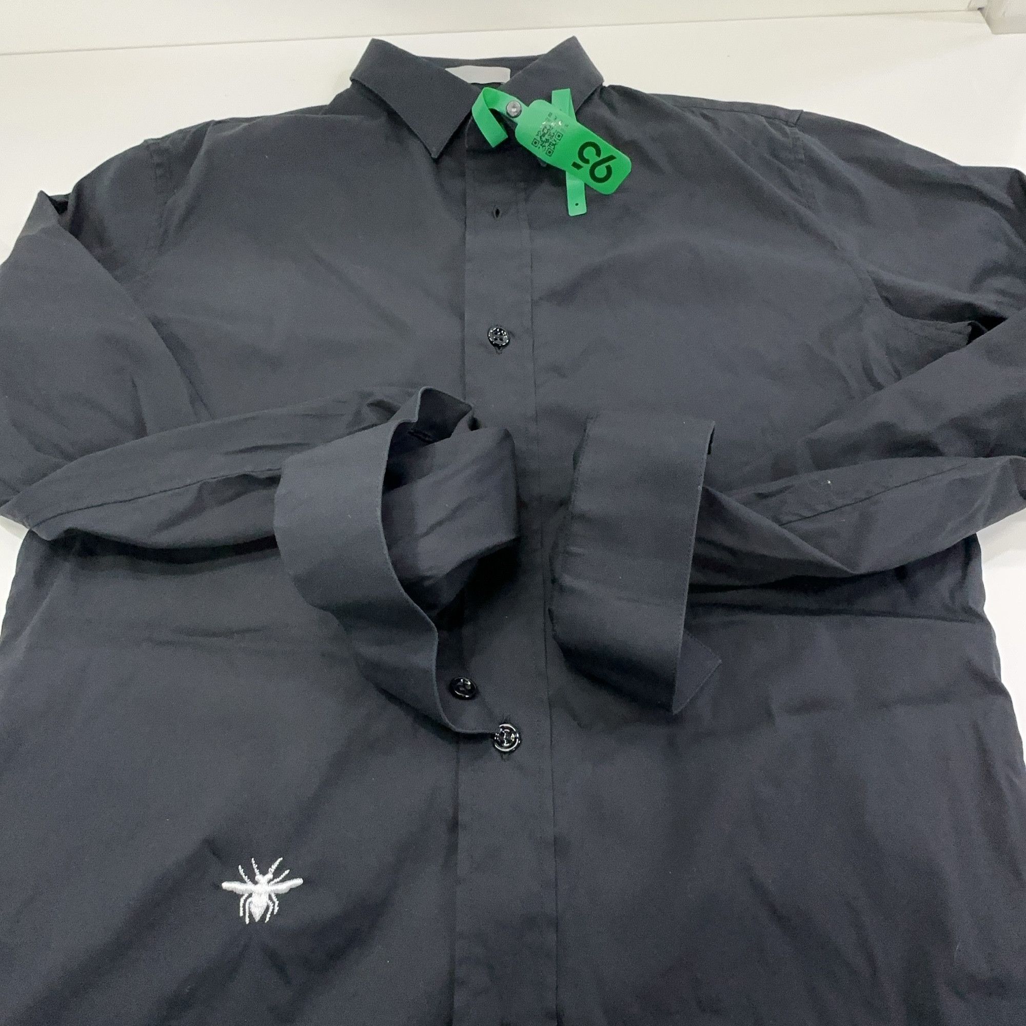 Dior Dior Bee Embroidery Long Sleeve Shirt Size 37 Size US S / EU 44-46 / 1 - 7 Thumbnail
