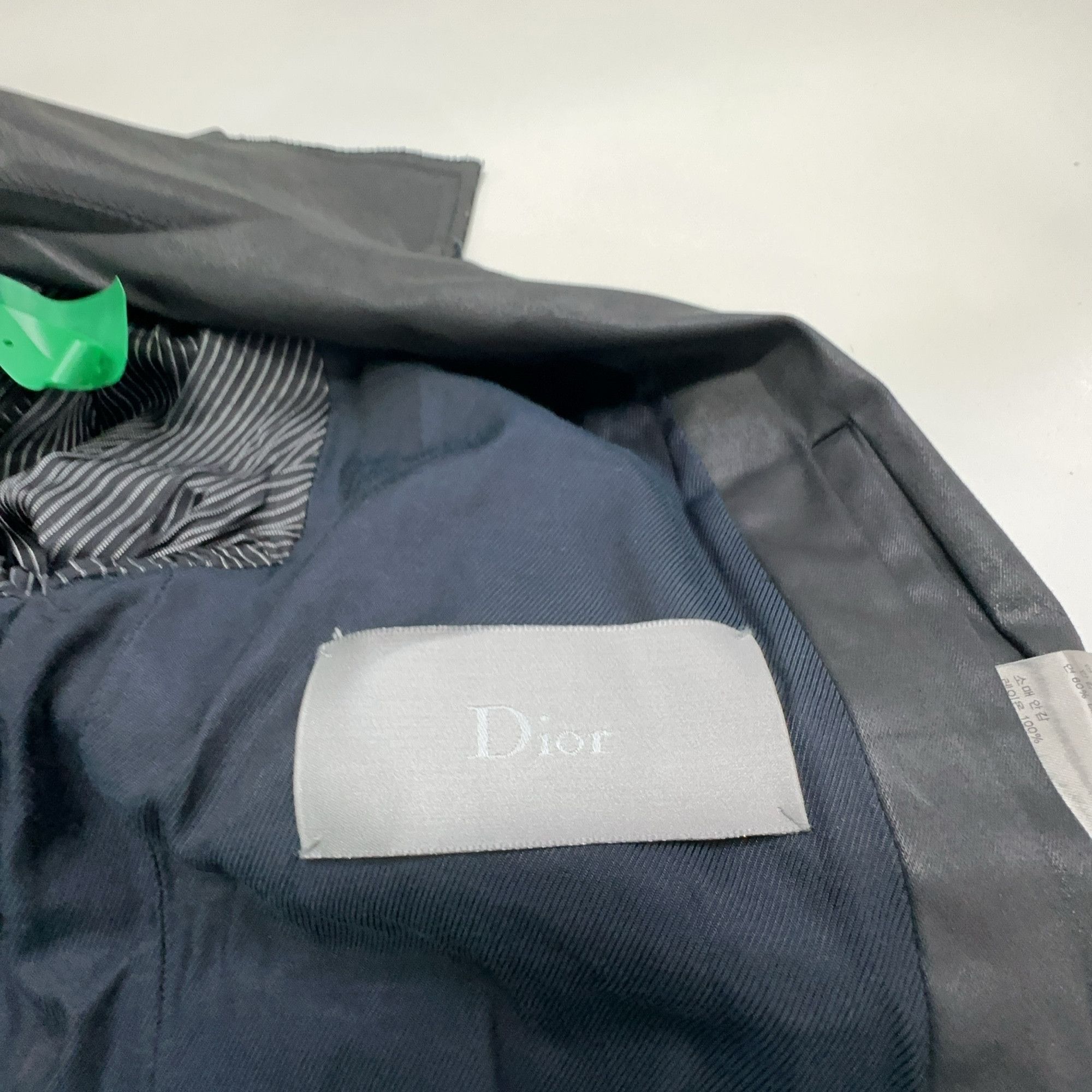 Dior Dior Lambskin Leather Zip Jacket Size 48 Size US M / EU 48-50 / 2 - 3 Thumbnail