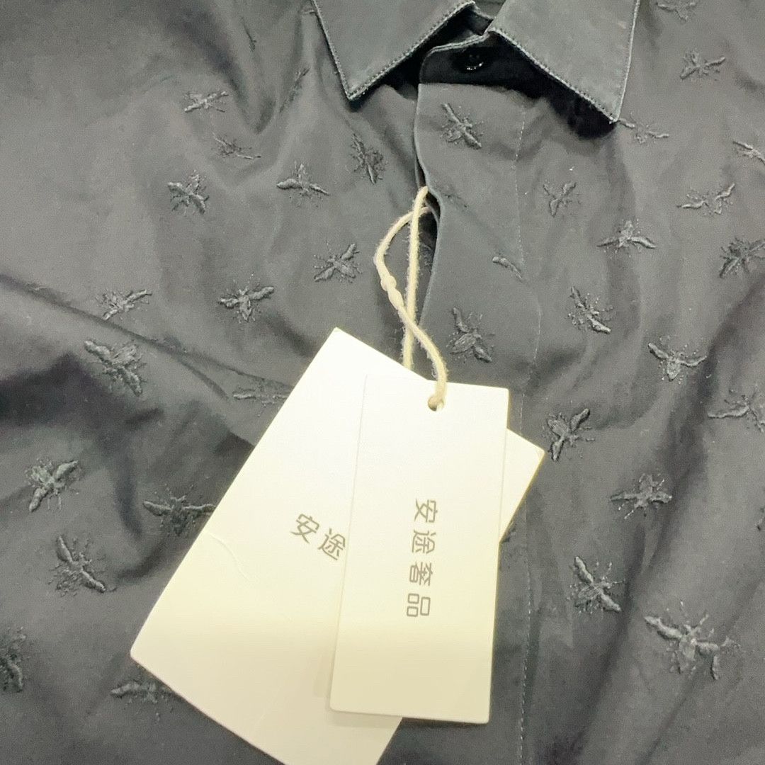 Dior Dior Bee Embroidered Long Sleeve Shirt 37 Size US S / EU 44-46 / 1 - 5 Thumbnail