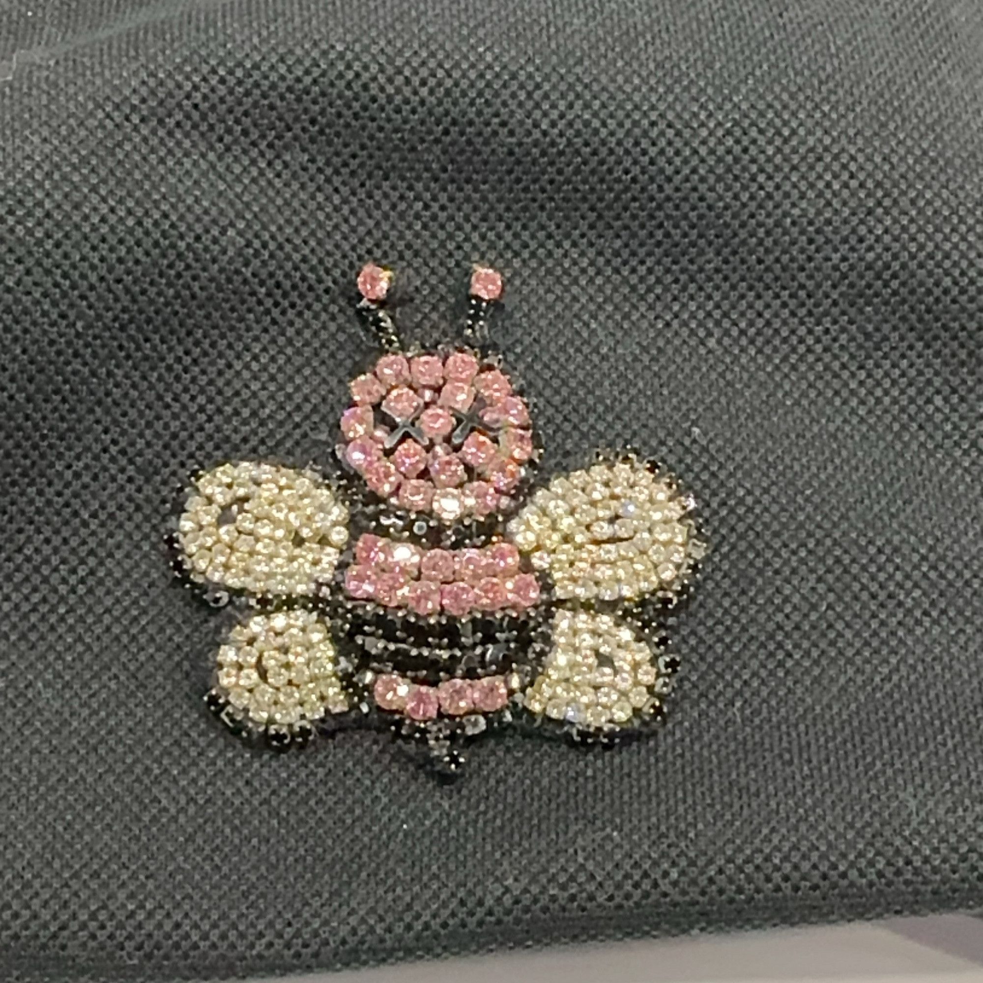Dior Dior x Kaws Bee Embroidery Polo Shirt Size M Size US M / EU 48-50 / 2 - 8 Thumbnail