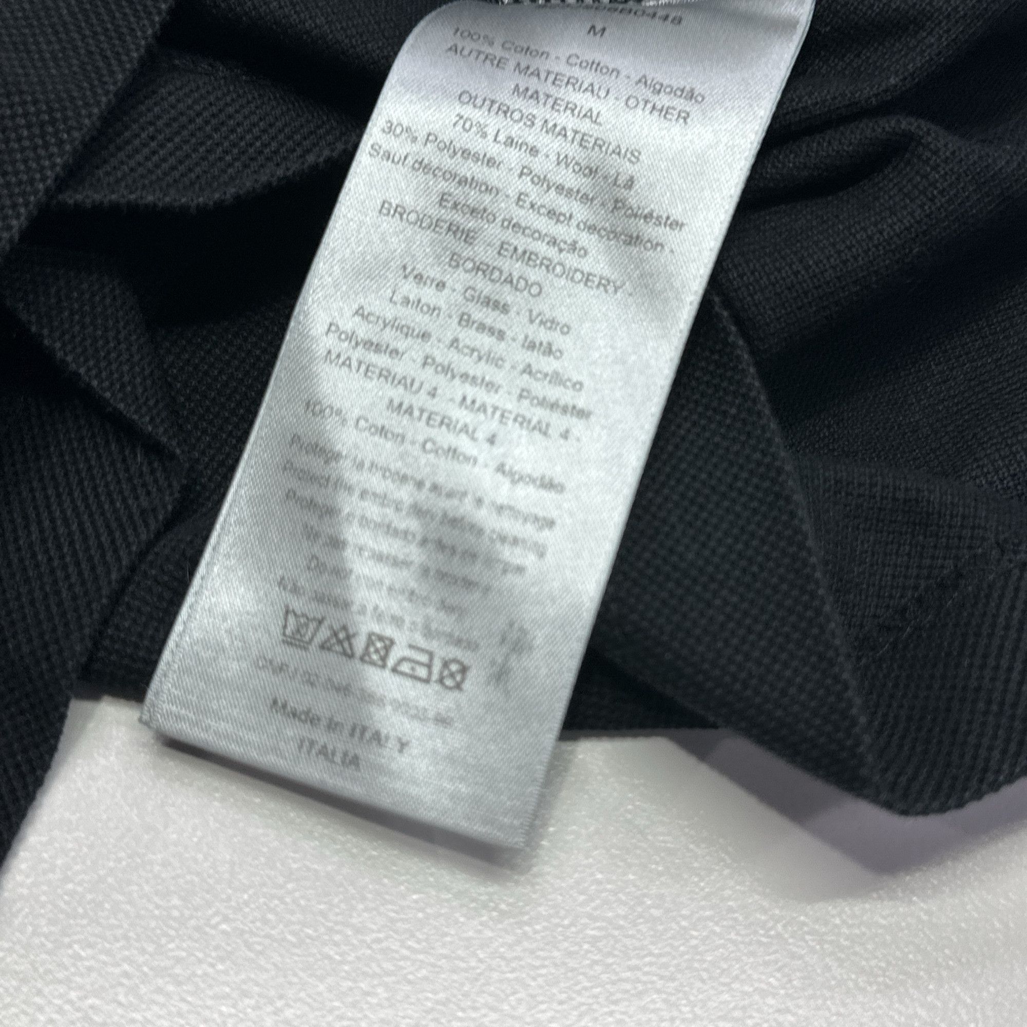 Dior Dior x Kaws Bee Embroidery Polo Shirt Size M Size US M / EU 48-50 / 2 - 6 Thumbnail