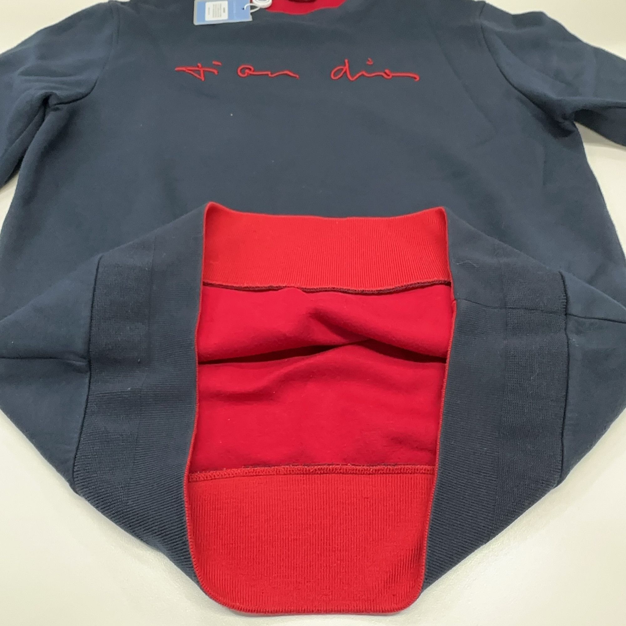 Dior Dior Embroidered Logo Sweatshirt Size S Size US S / EU 44-46 / 1 - 8 Thumbnail