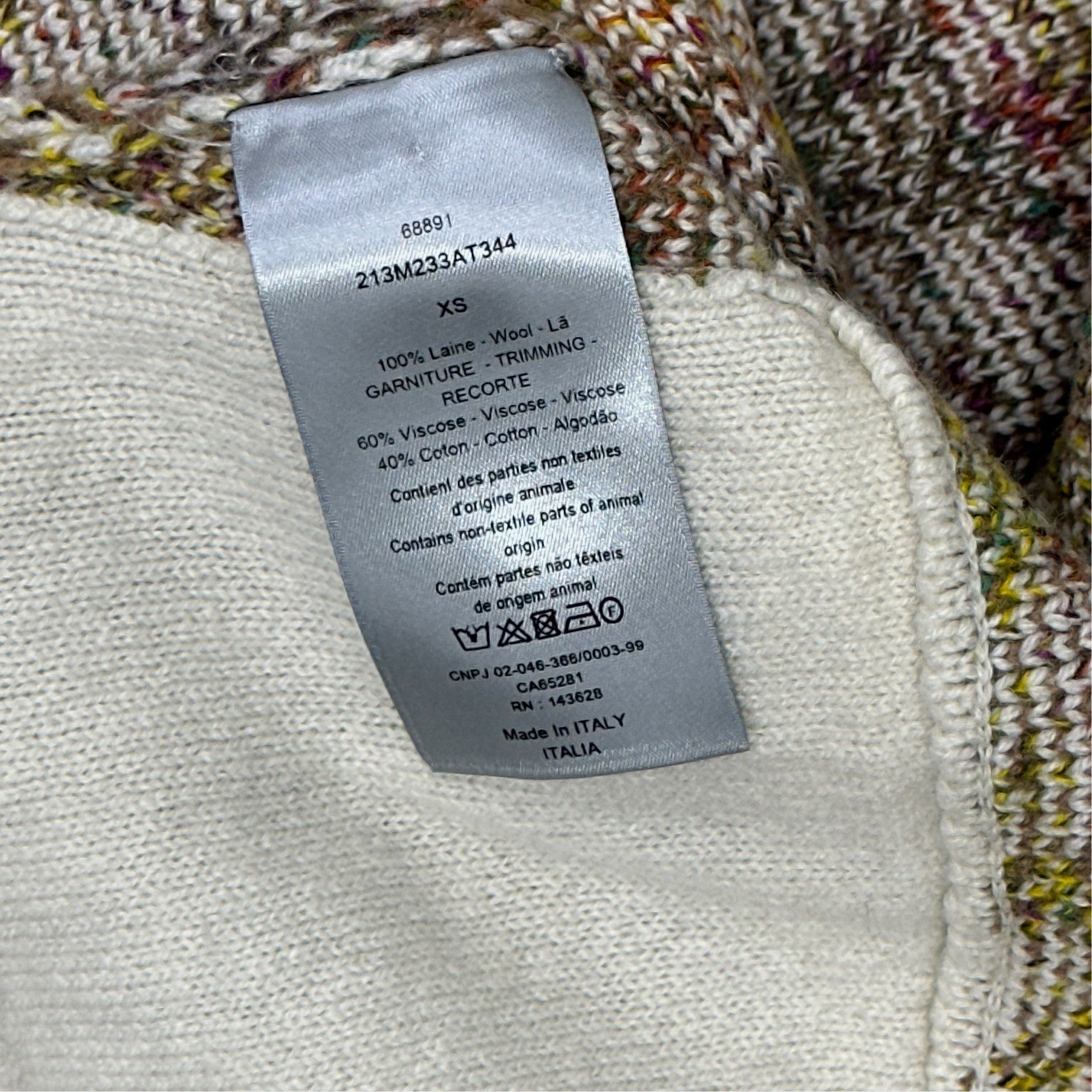 Dior DIOR Oblique Logo Jacquard Knit Cardigan Size XS Size US XS / EU 42 / 0 - 2 Thumbnail