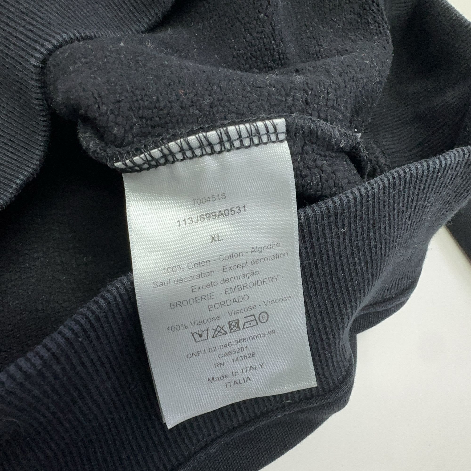 Dior Dior CD Icon Embroidery Sweatshirt XL Size US XL / EU 56 / 4 - 4 Thumbnail