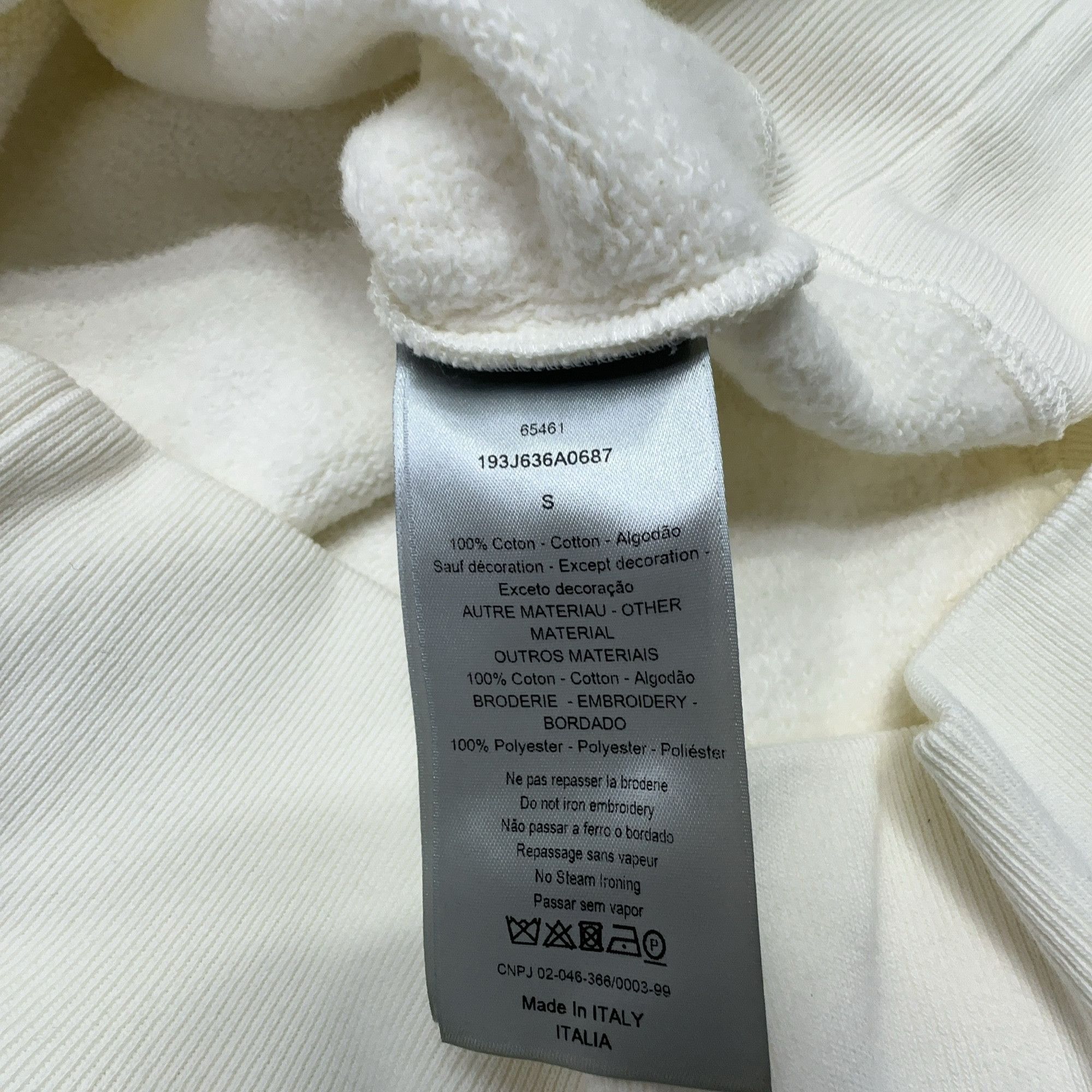 Dior Dior x Kenny Scharf FW21 Embroidered Sweatshirt S Size US S / EU 44-46 / 1 - 2 Thumbnail