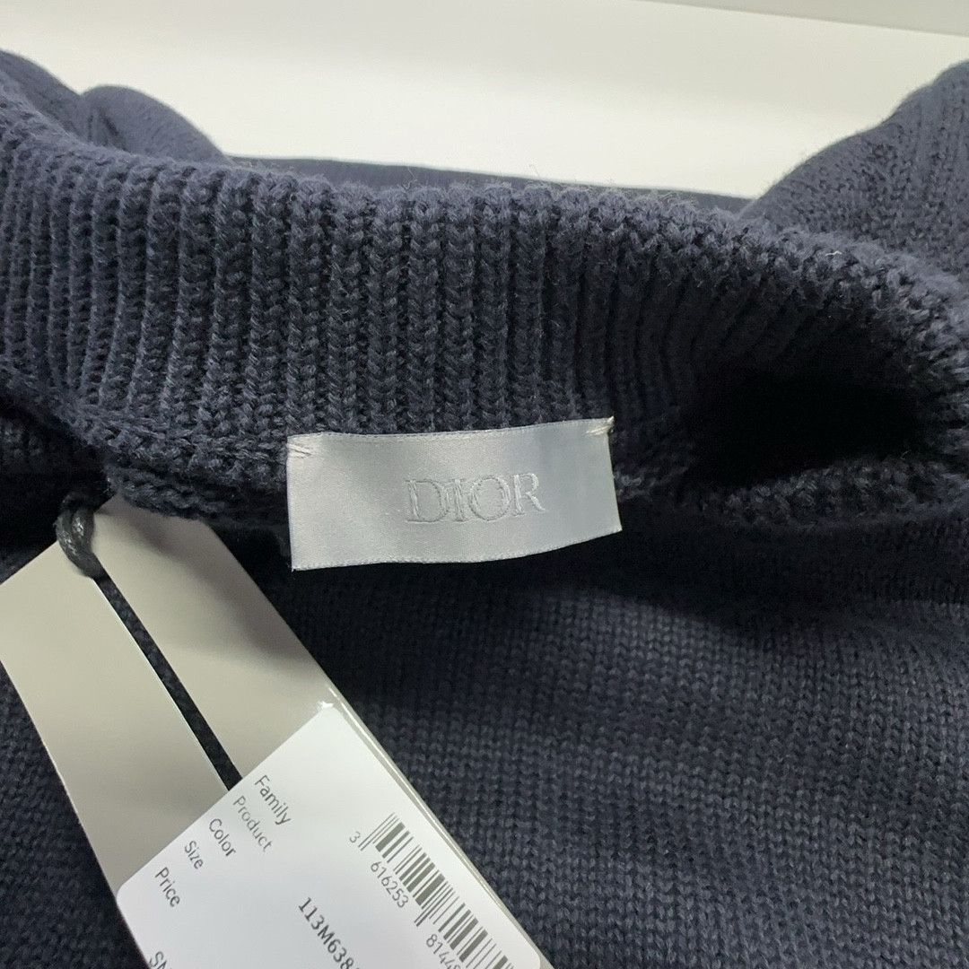 Dior Dior Oblique Tape Side Logo Sweater XXL Size US XXL / EU 58 / 5 - 3 Thumbnail