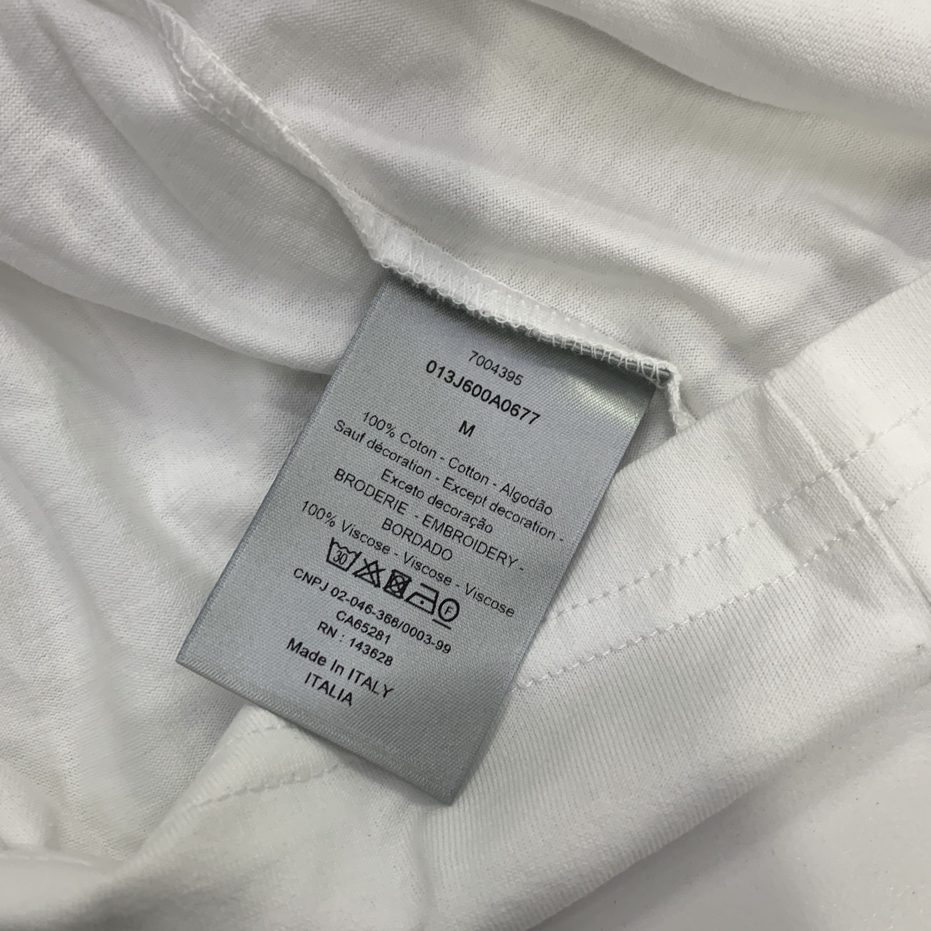 Dior Dior CD Icon Embroidered T-Shirt Size M Size US M / EU 48-50 / 2 - 3 Thumbnail