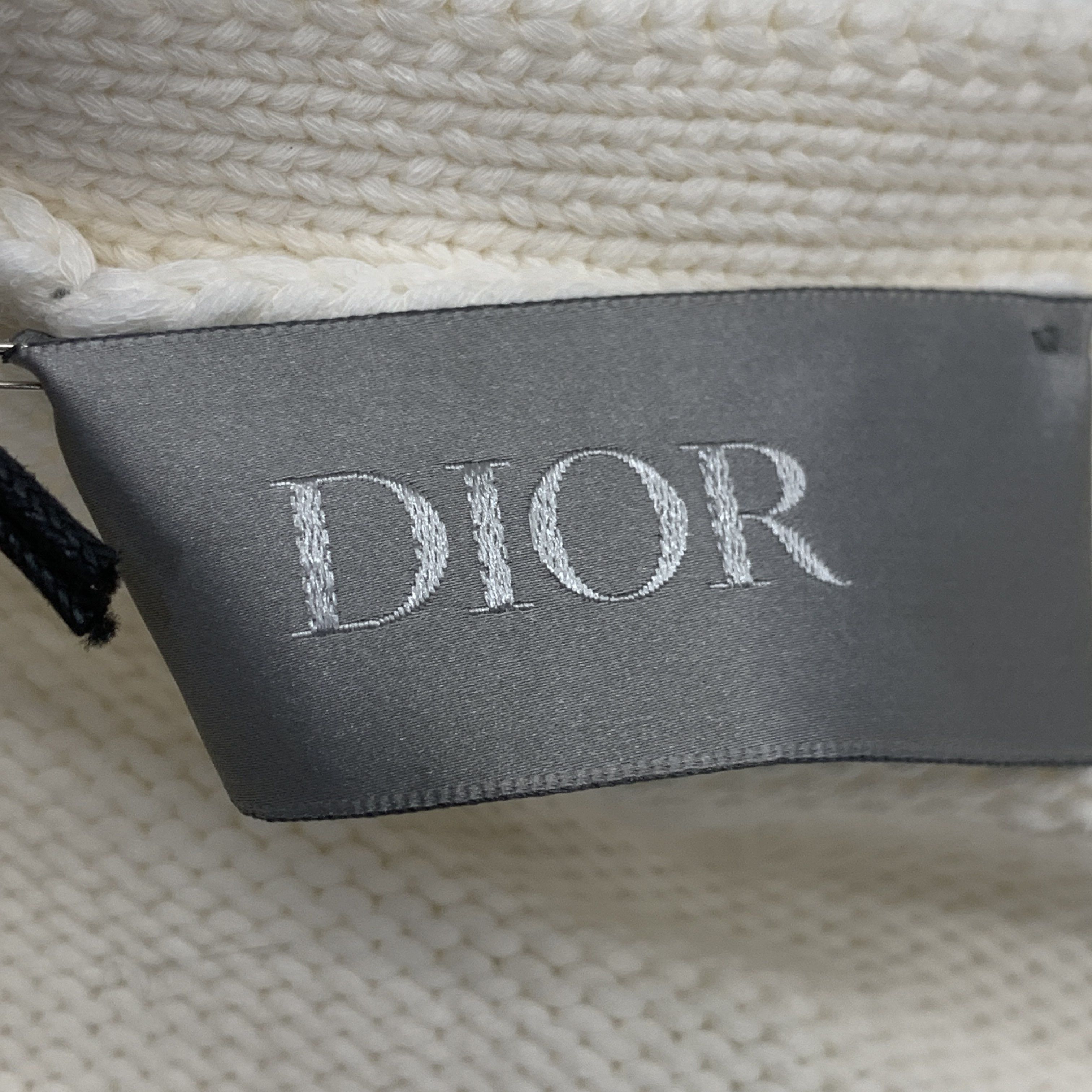 Dior Dior x Hylton Nel Logo Knit Cardigan Size L Size US L / EU 52-54 / 3 - 3 Thumbnail