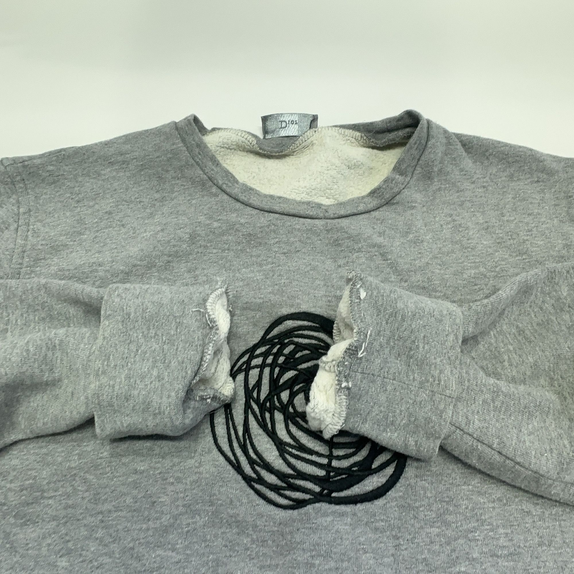 Dior Dior Embroidered Logo Sweatshirt XS Size US XS / EU 42 / 0 - 6 Thumbnail
