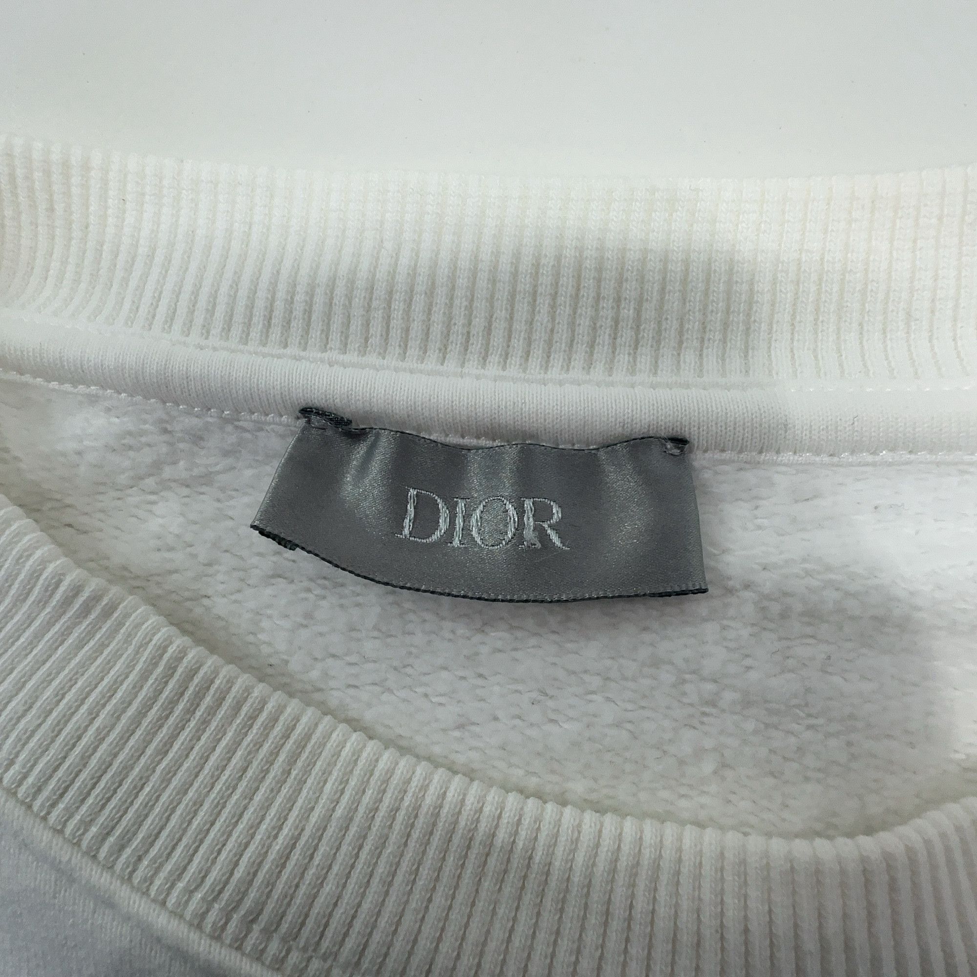 Dior Dior CD Logo Embroidered Sweatshirt Size L Size US L / EU 52-54 / 3 - 3 Thumbnail
