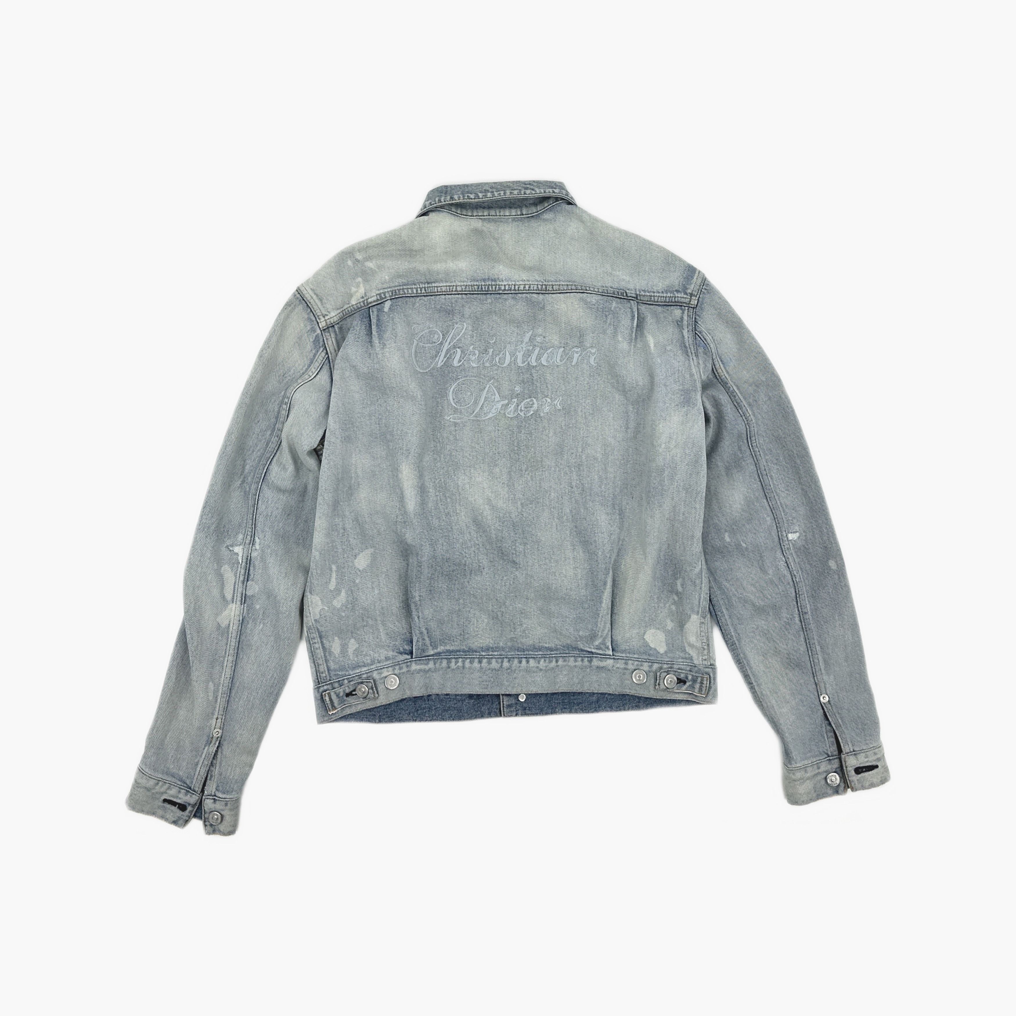 Dior Dior x Kenny Scharf Embroidered Denim Jacket 50 Size US M / EU 48-50 / 2 - 2 Thumbnail