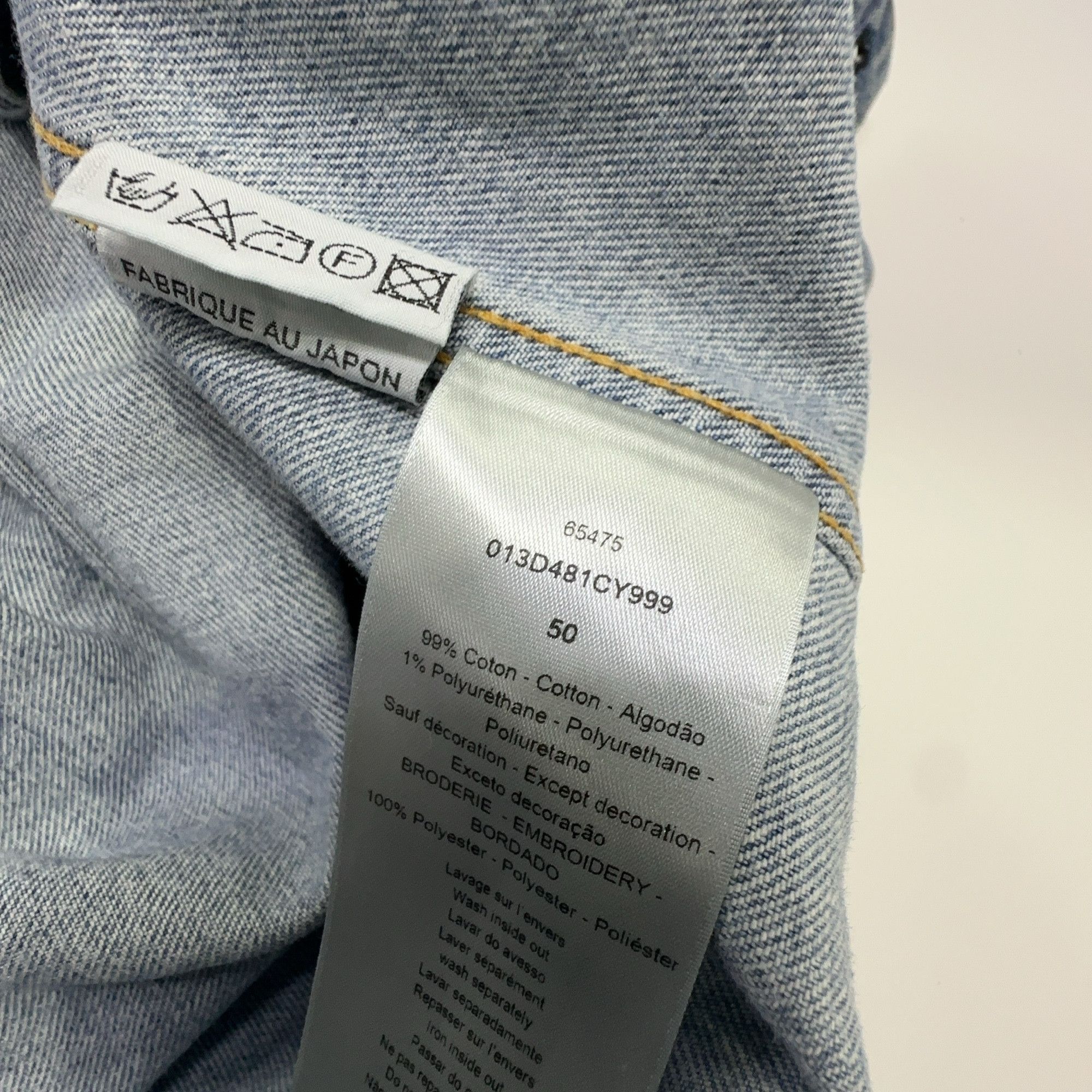 Dior Dior x Kenny Scharf Embroidered Denim Jacket 50 Size US M / EU 48-50 / 2 - 8 Thumbnail