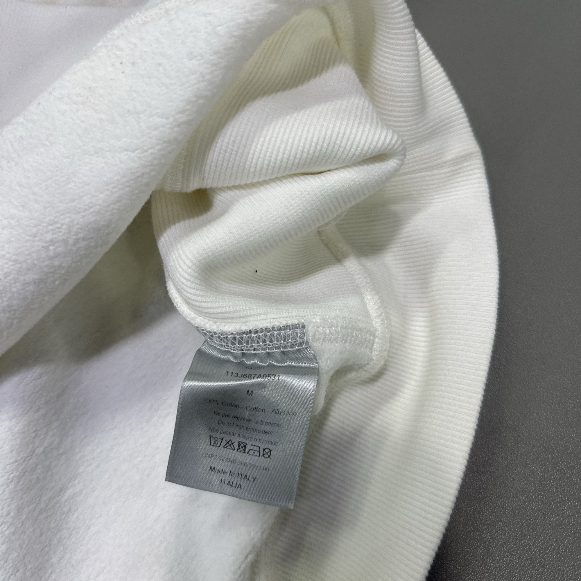 Dior Dior SS21 Flowers Logo Sweatshirt M Size US M / EU 48-50 / 2 - 4 Thumbnail